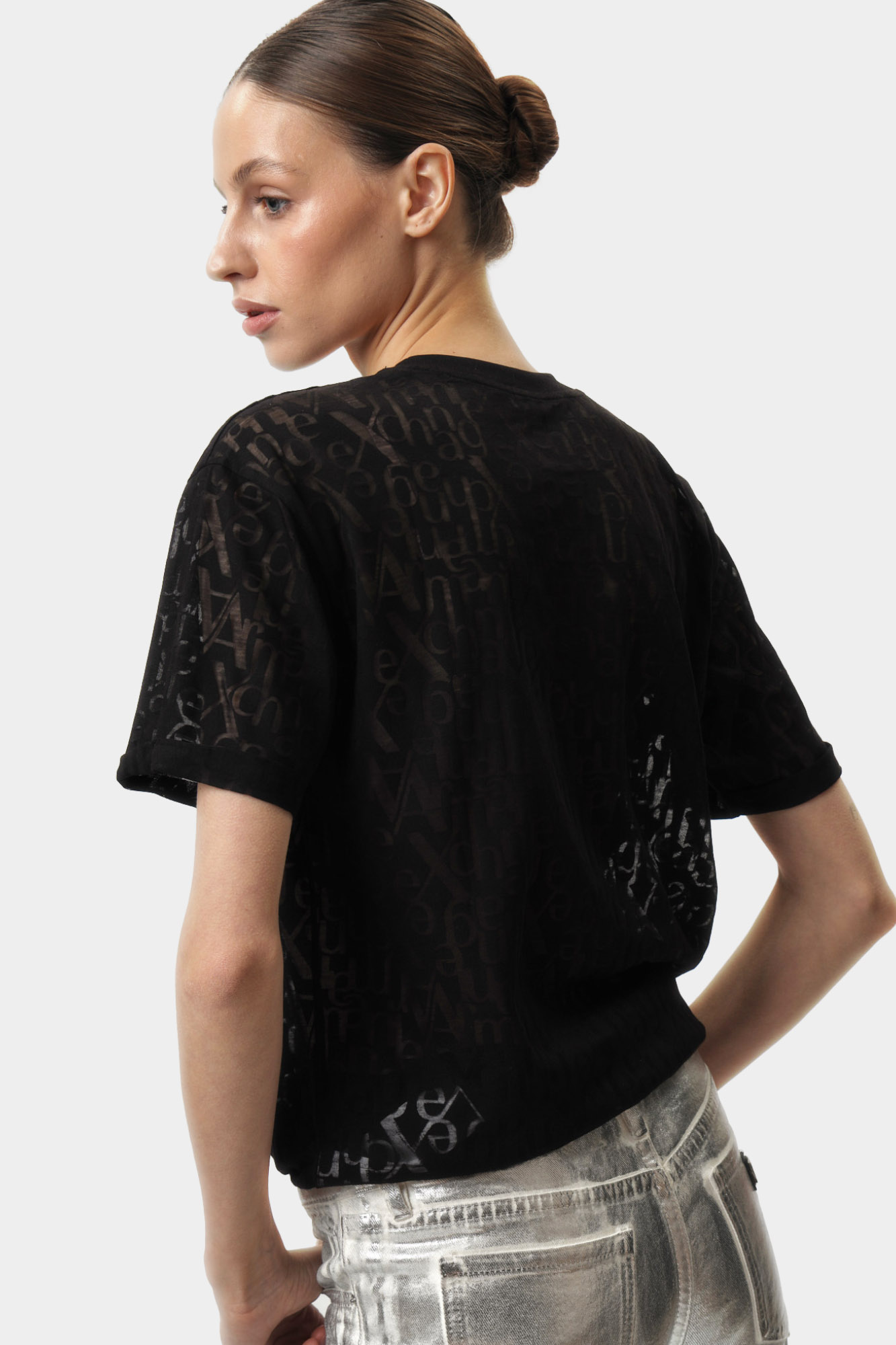 XW000103_AF10835 футболка armani exchange 