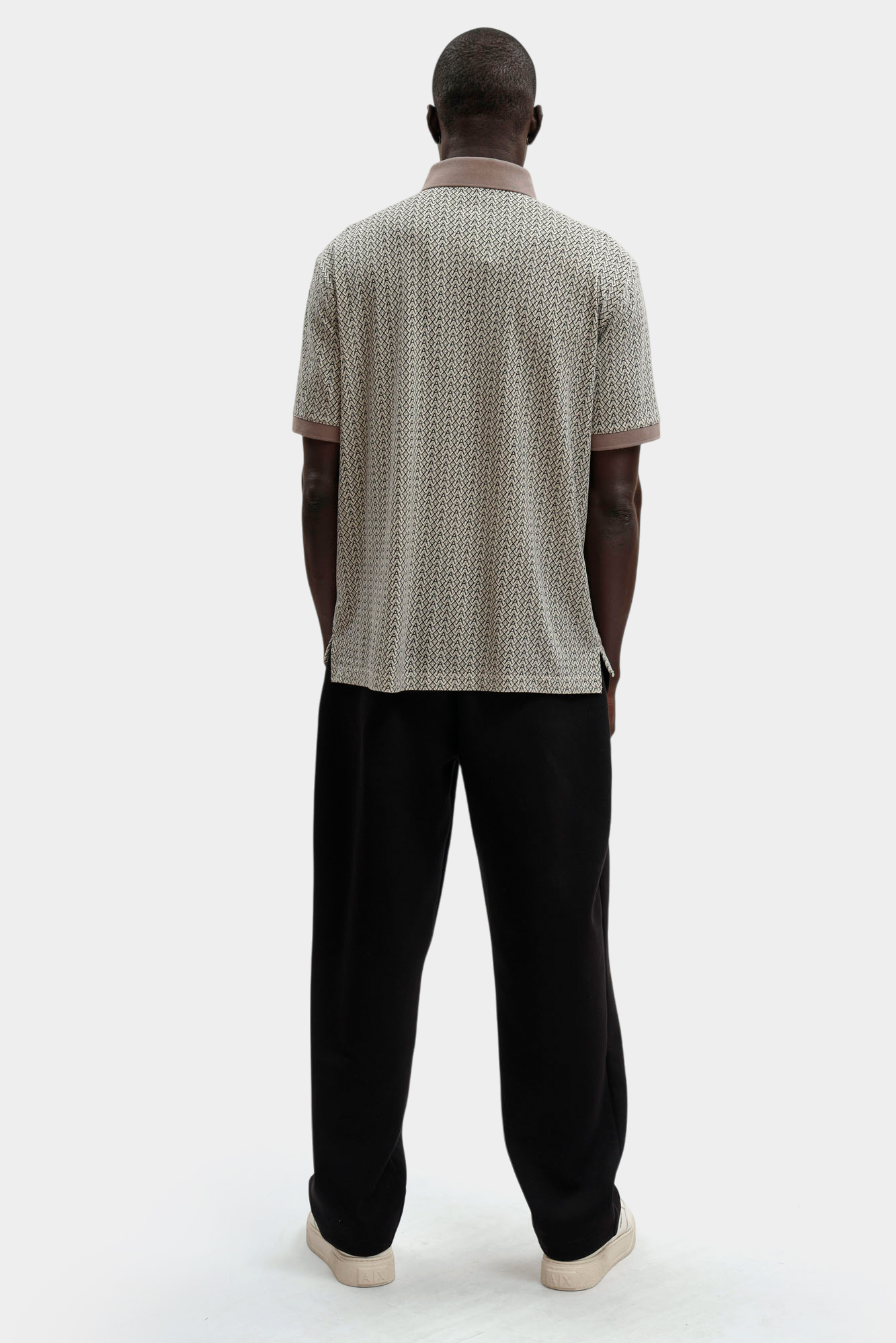 Поло Armani Exchange Бежевый