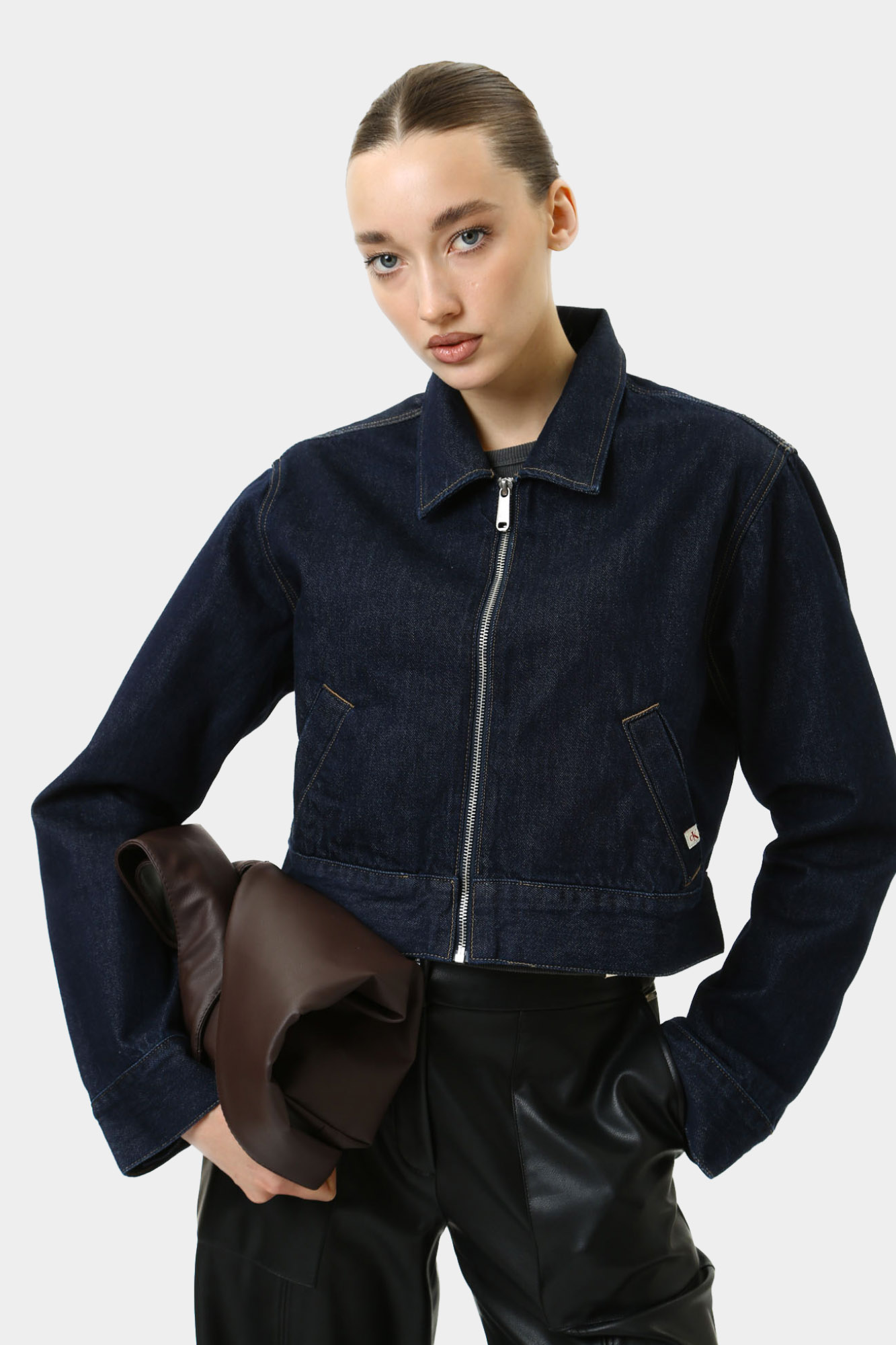 J20J224382 куртка джинсовая calvin klein jeans 