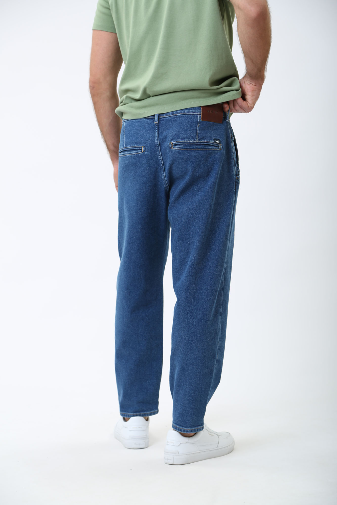 1014880-5000 Джинсы Toledo Loose  Mustang Синий