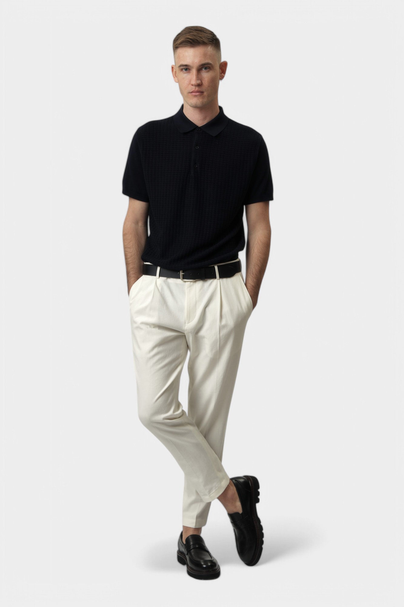 30045707_10019502 Поло Strellson Синий