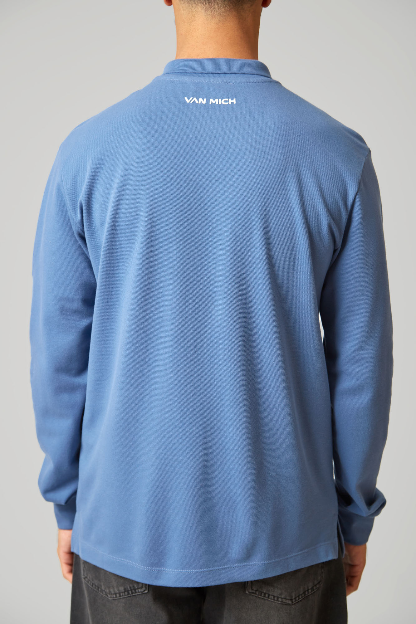 VM-ERK-22-312 Поло с длинным рукавом Van Mich Синий