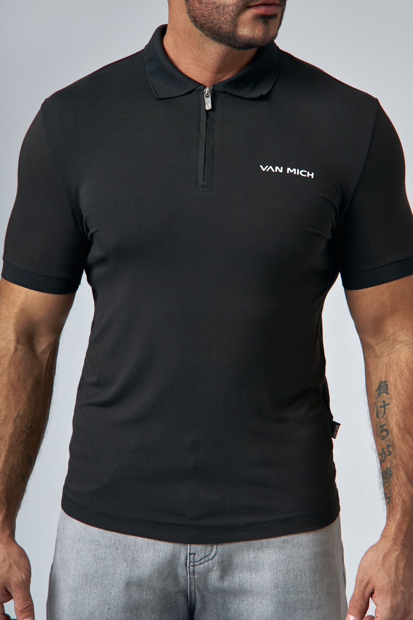 VM-ERK-22-401 Поло Van Mich Черный