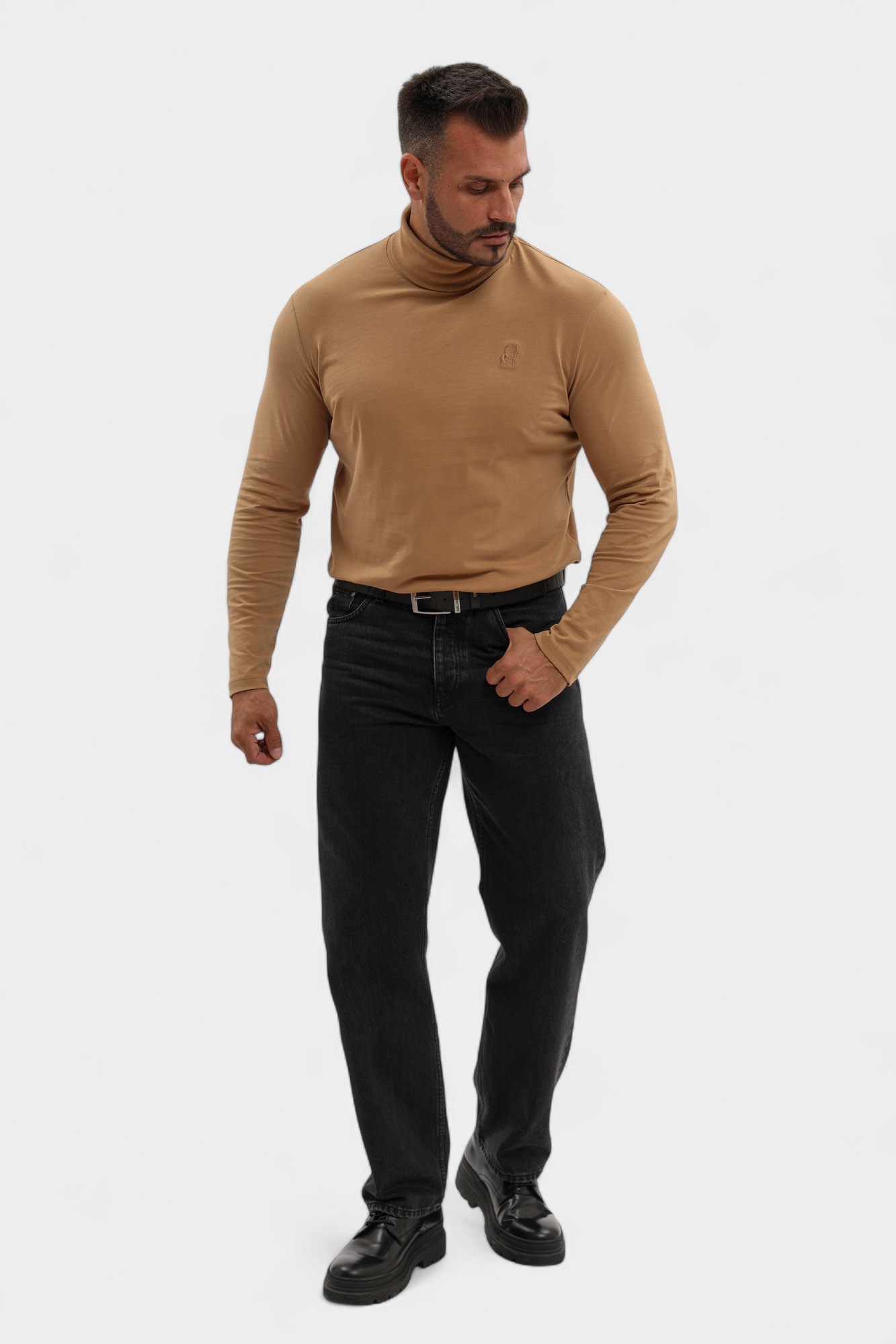 554226_755023 Лонгслив Karl Lagerfeld Коричневый