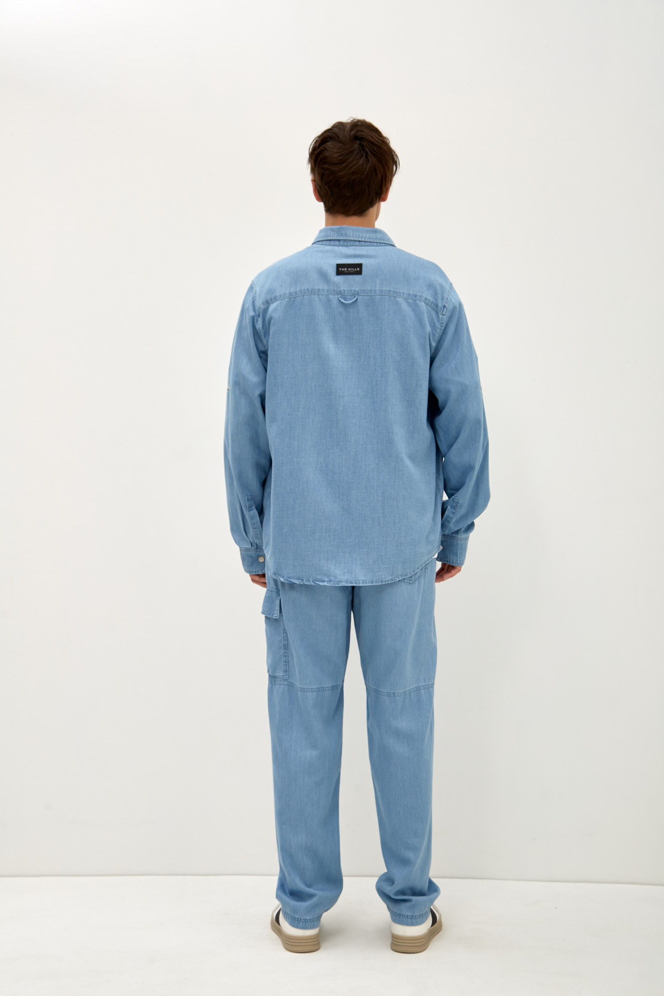 M-241-TK-56-1046 Брюки джинсовые The Hills Синий