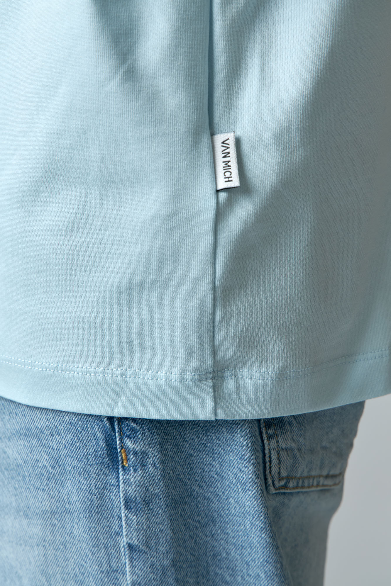 VM-ERK-22-402 Поло Van Mich Голубой