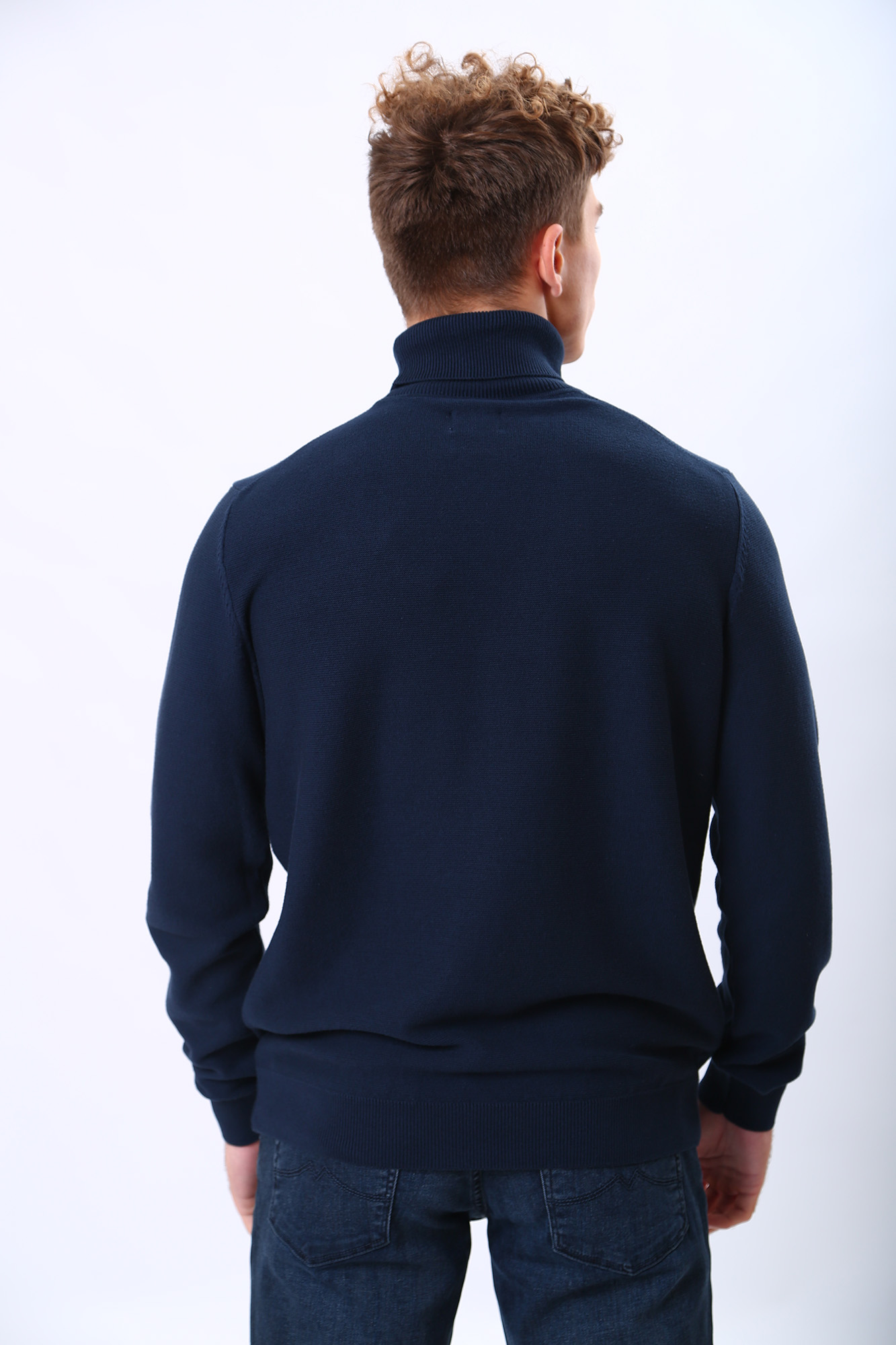 1012796 Водолазка Mustang Синий