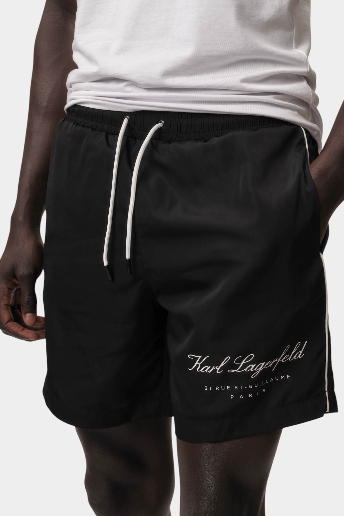 A1M46071 Шорты плавательные Karl Lagerfeld Черный
