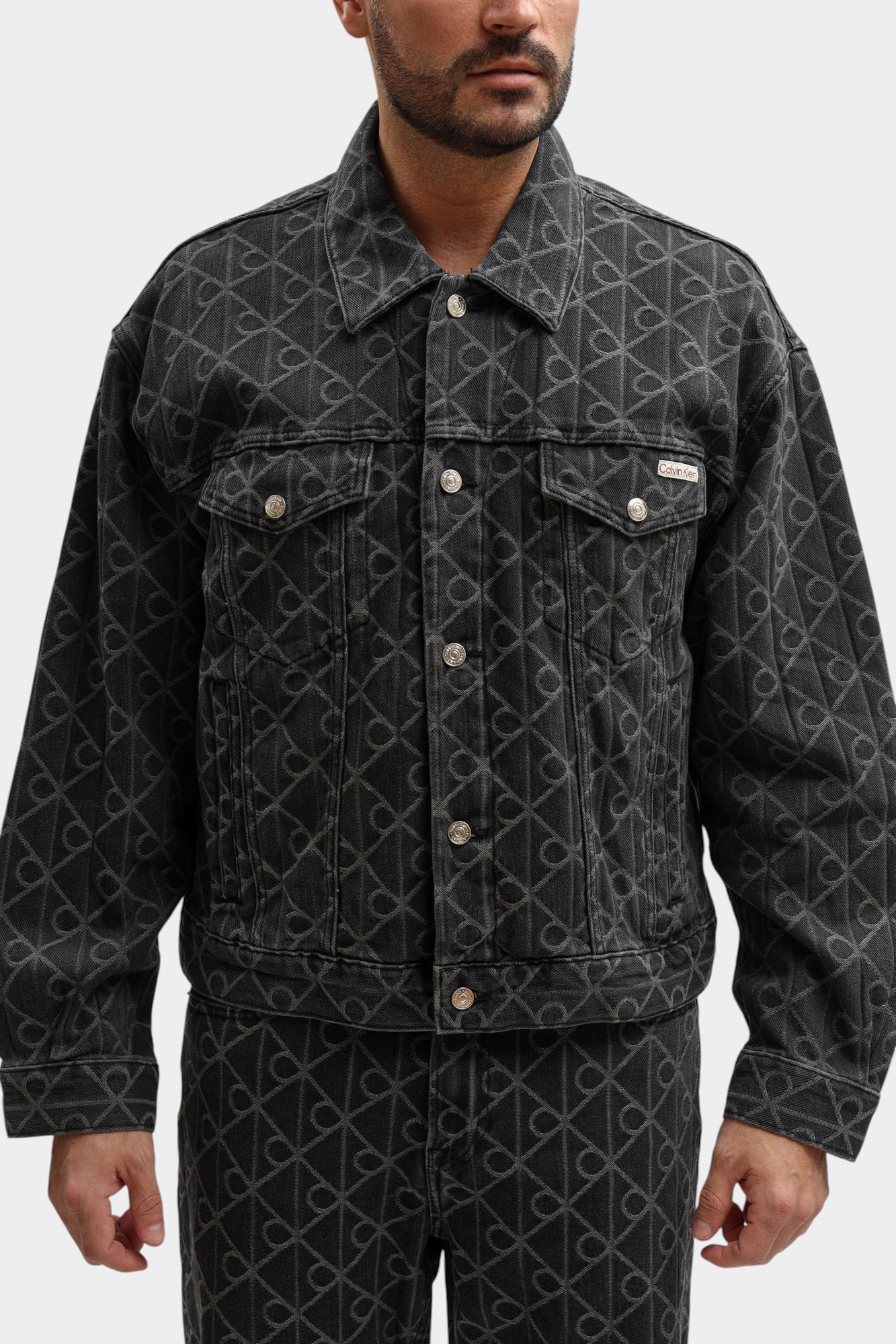 Куртка джинсовая Calvin Klein Jeans Черный