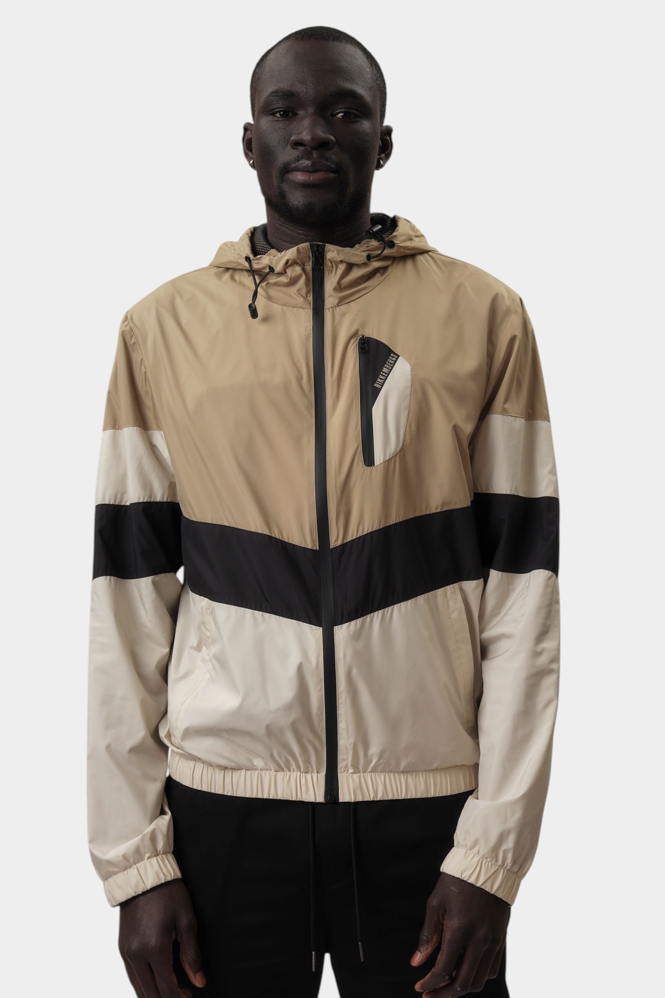 BMG0778 Ветровка Bikkembergs Бежевый