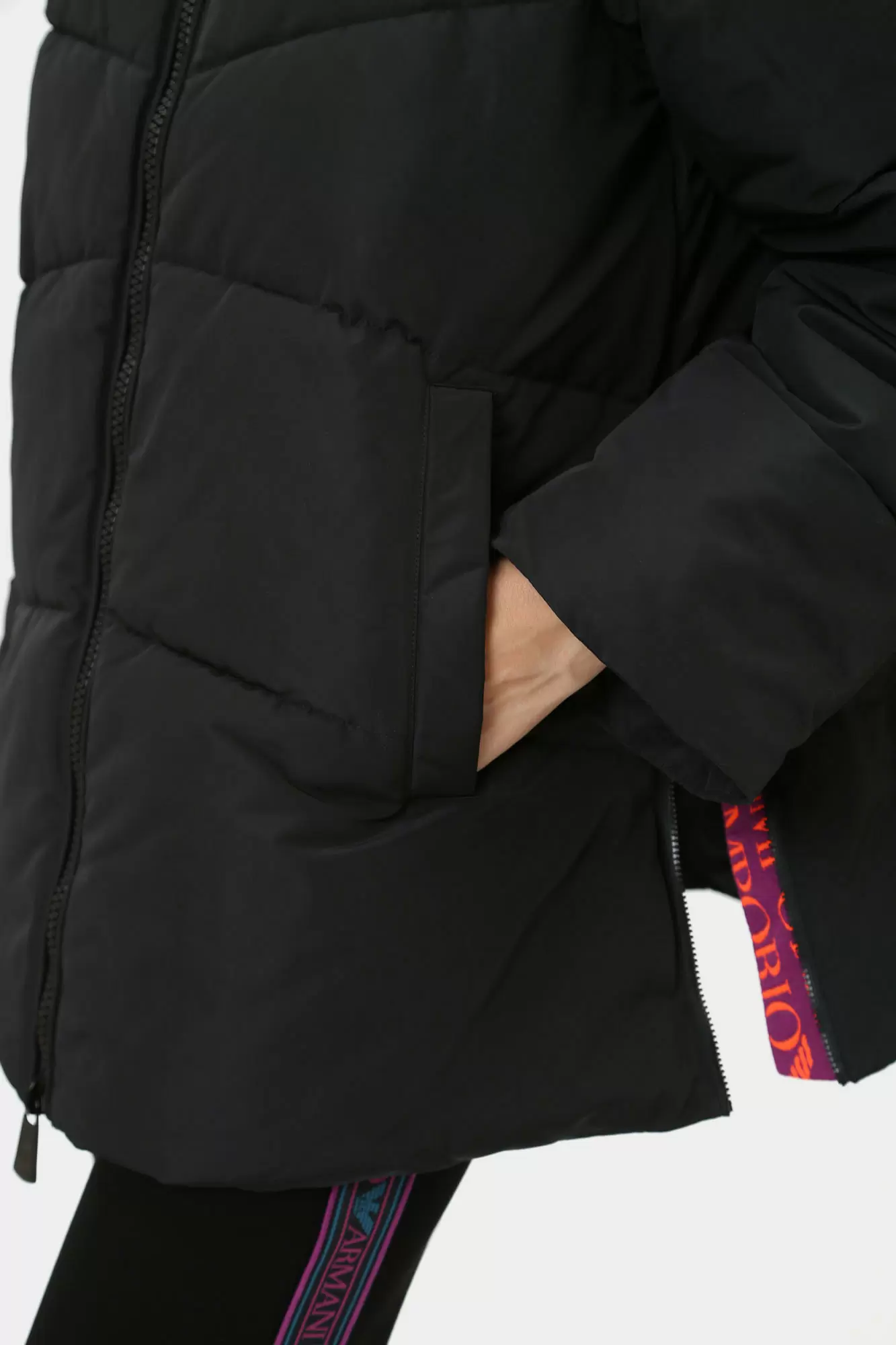 6DTB18_TN8AZ куртка пуховая ea7 