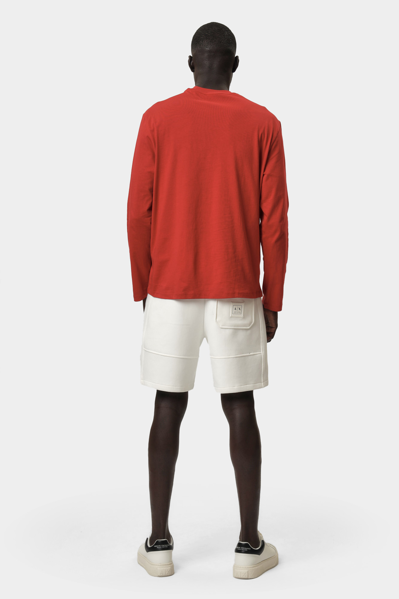 XM000214_AF10356 Лонгслив Armani Exchange Красный