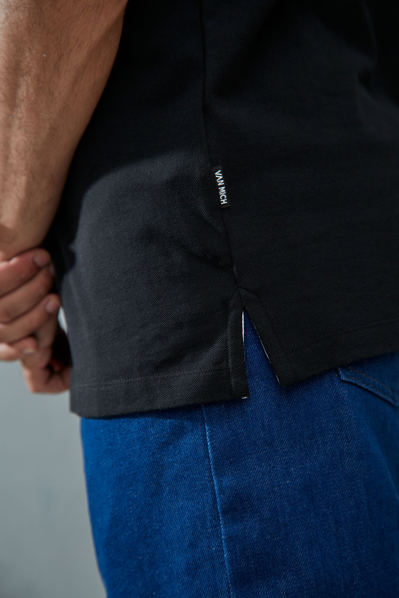 VM-ERK-22-034 Поло Van Mich Черный