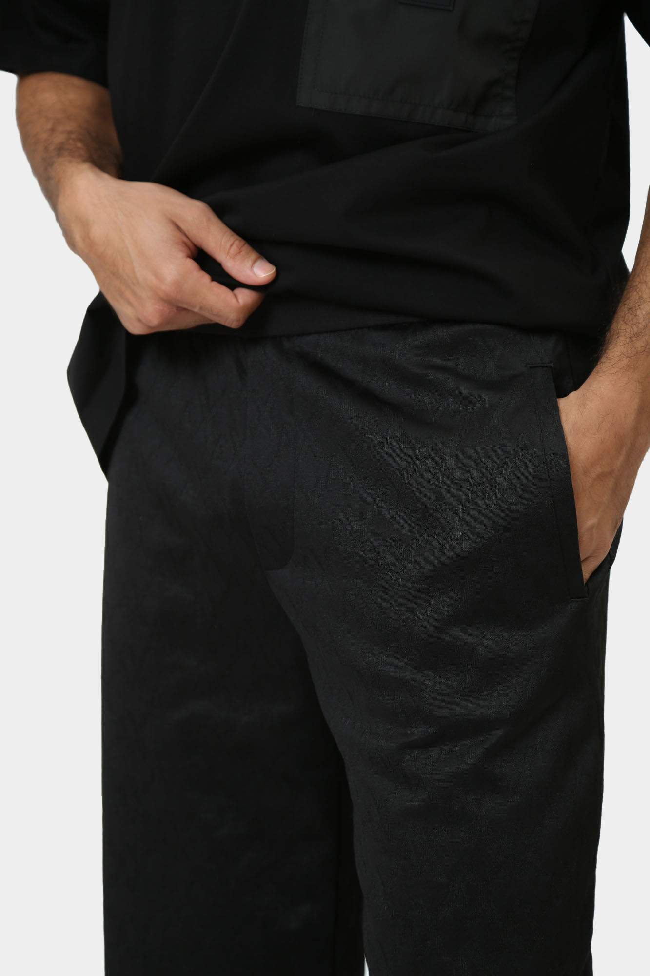 6DZPLA_ZJNMZ Брюки спортивные Armani Exchange Черный