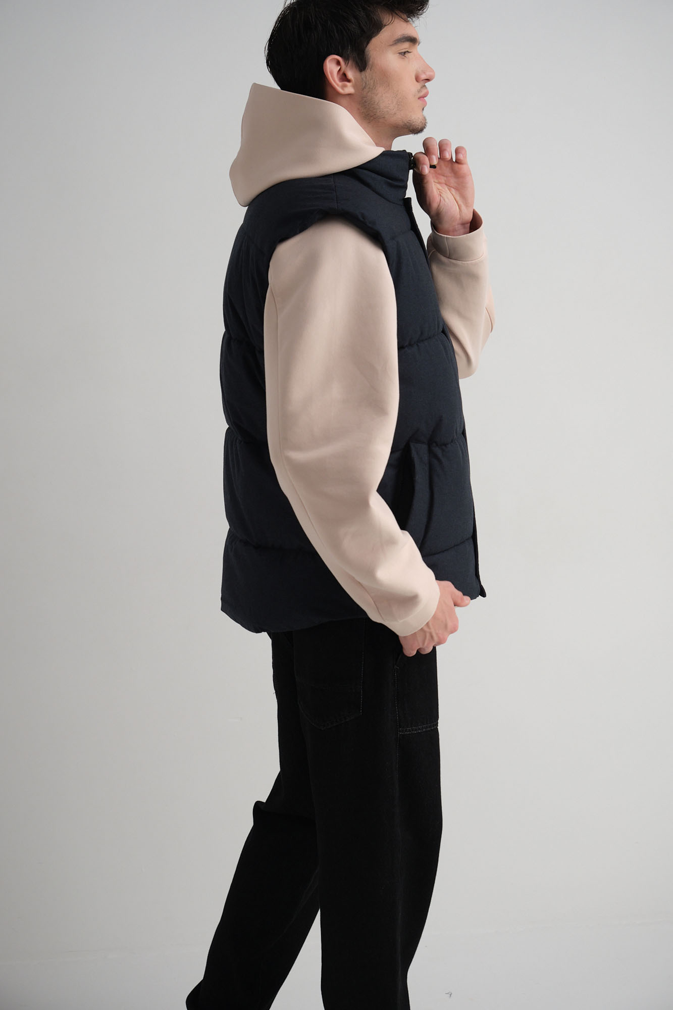 M232B6723501420 Жилет The Hills Синий