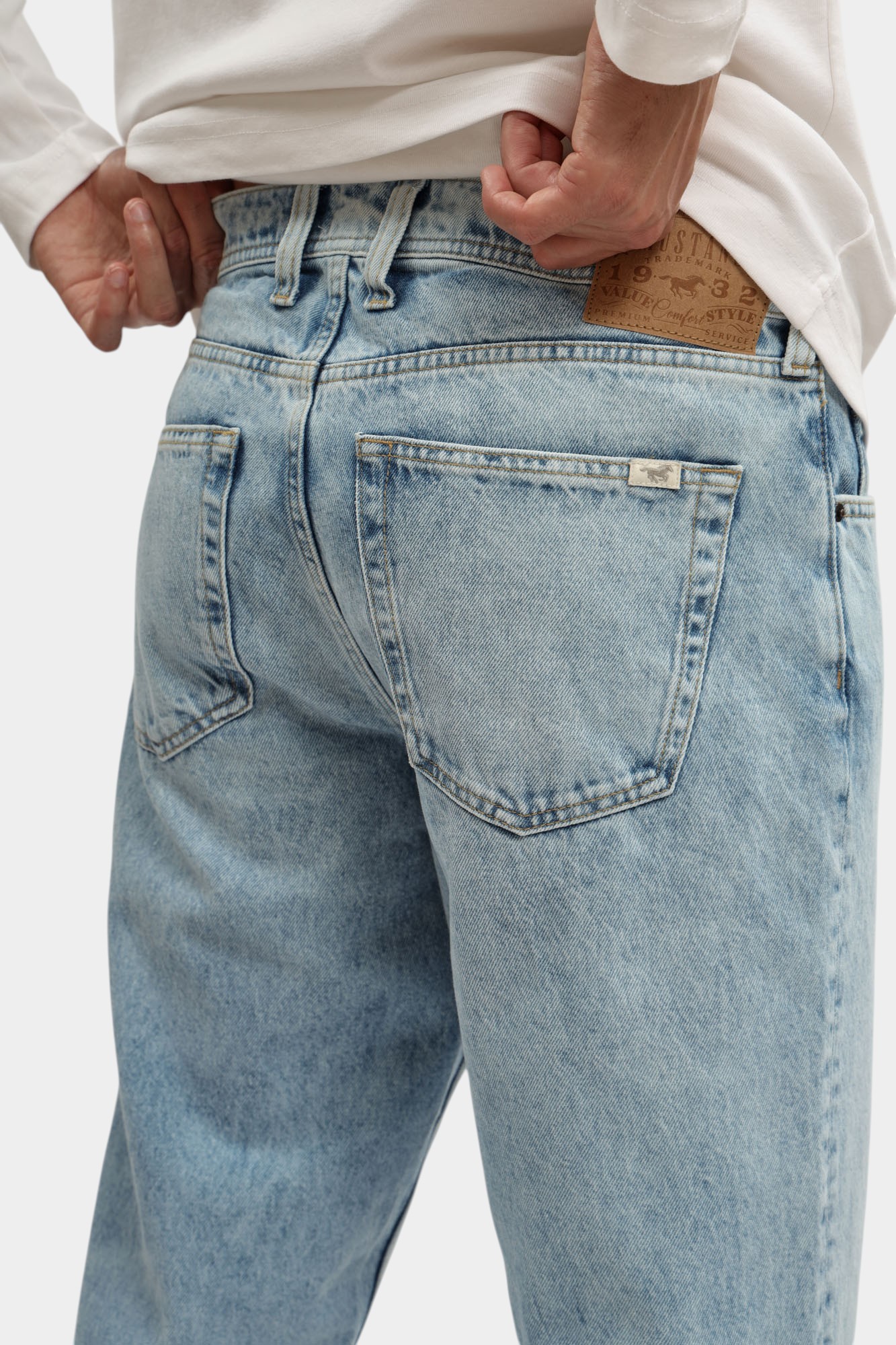 1016329-5000 Джинсы Mustang Синий