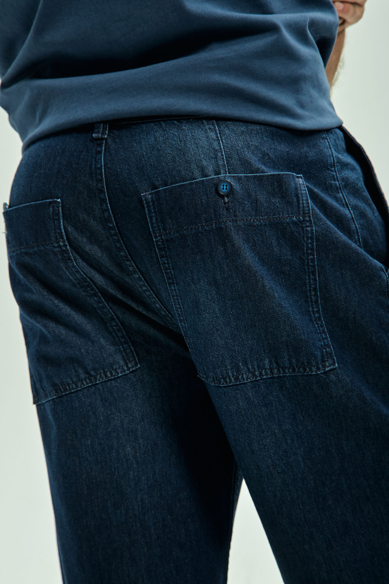 VM-OMA-33-017 Брюки джинсовые Van Mich Синий