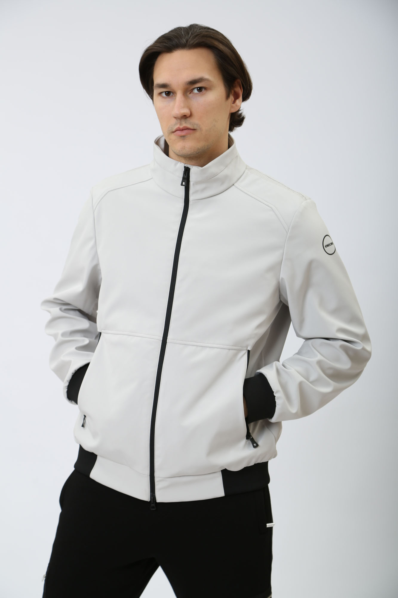 M4520NT3049F Куртка-бомбер Geox Серый