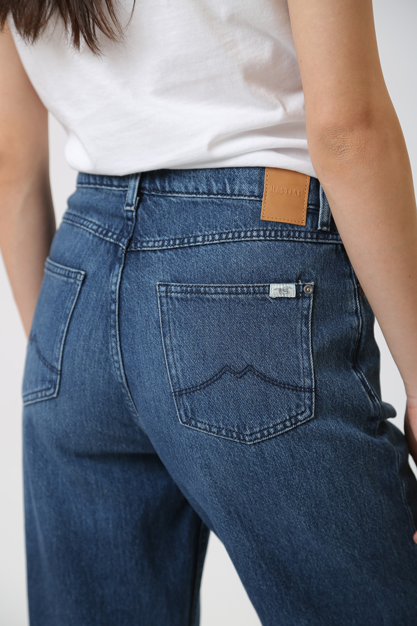 1014519-5000 брюки джинсовые mustang 