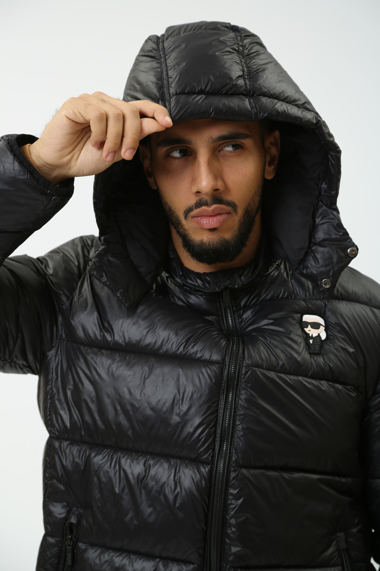 544590_505022 Куртка утепленная Karl Lagerfeld Черный