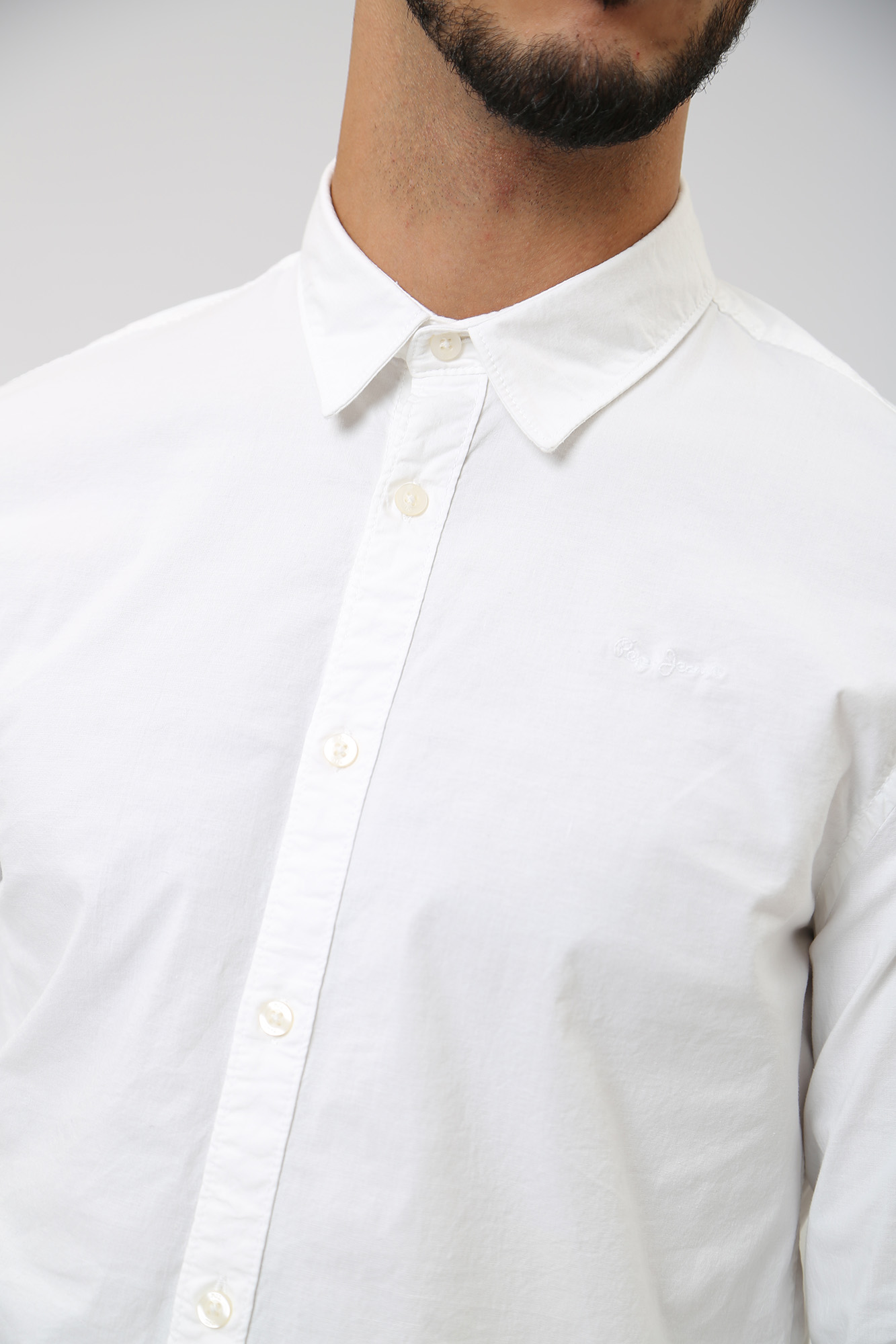 PM308214 Рубашка с длинным рукавом Pepe Jeans Белый