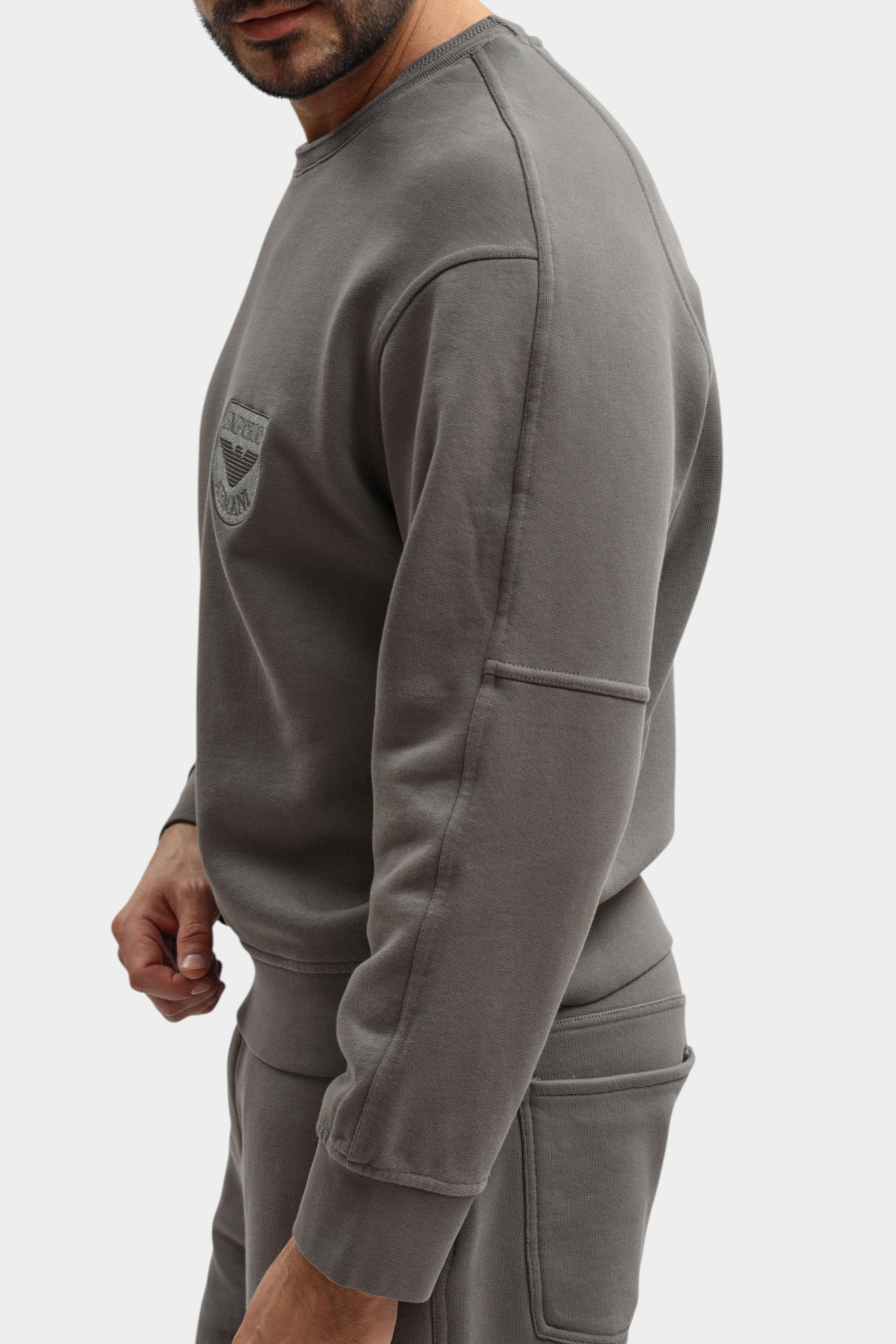 EM005311_AF13713 Свитшот Emporio Armani Серый