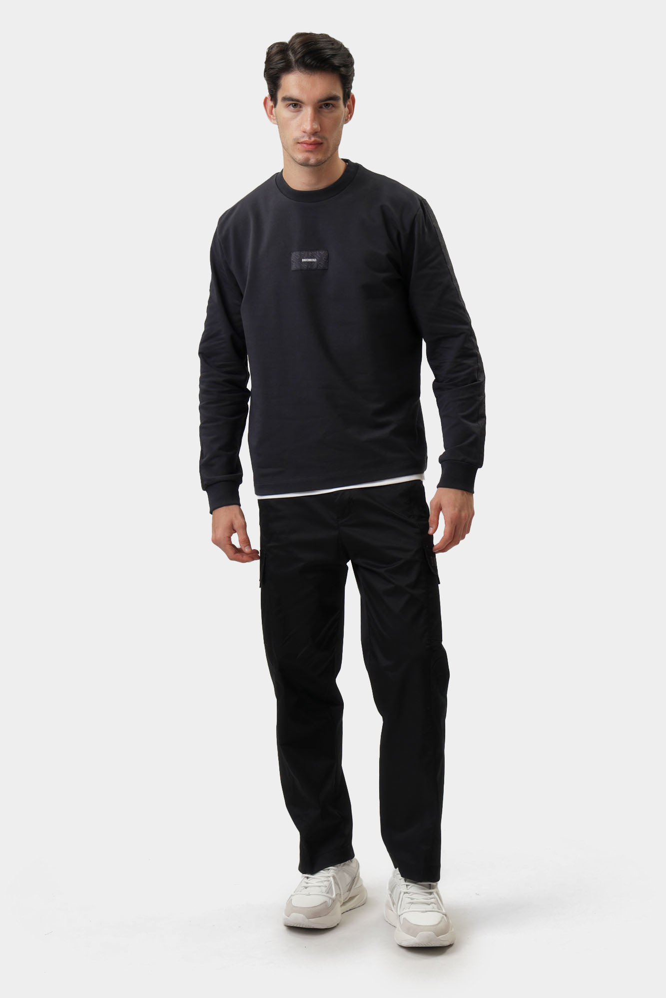 BMF0852 Свитшот Bikkembergs Черный