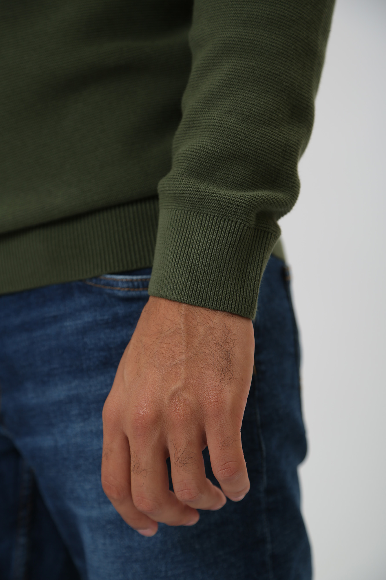 1014115 Джемпер Mustang Зеленый