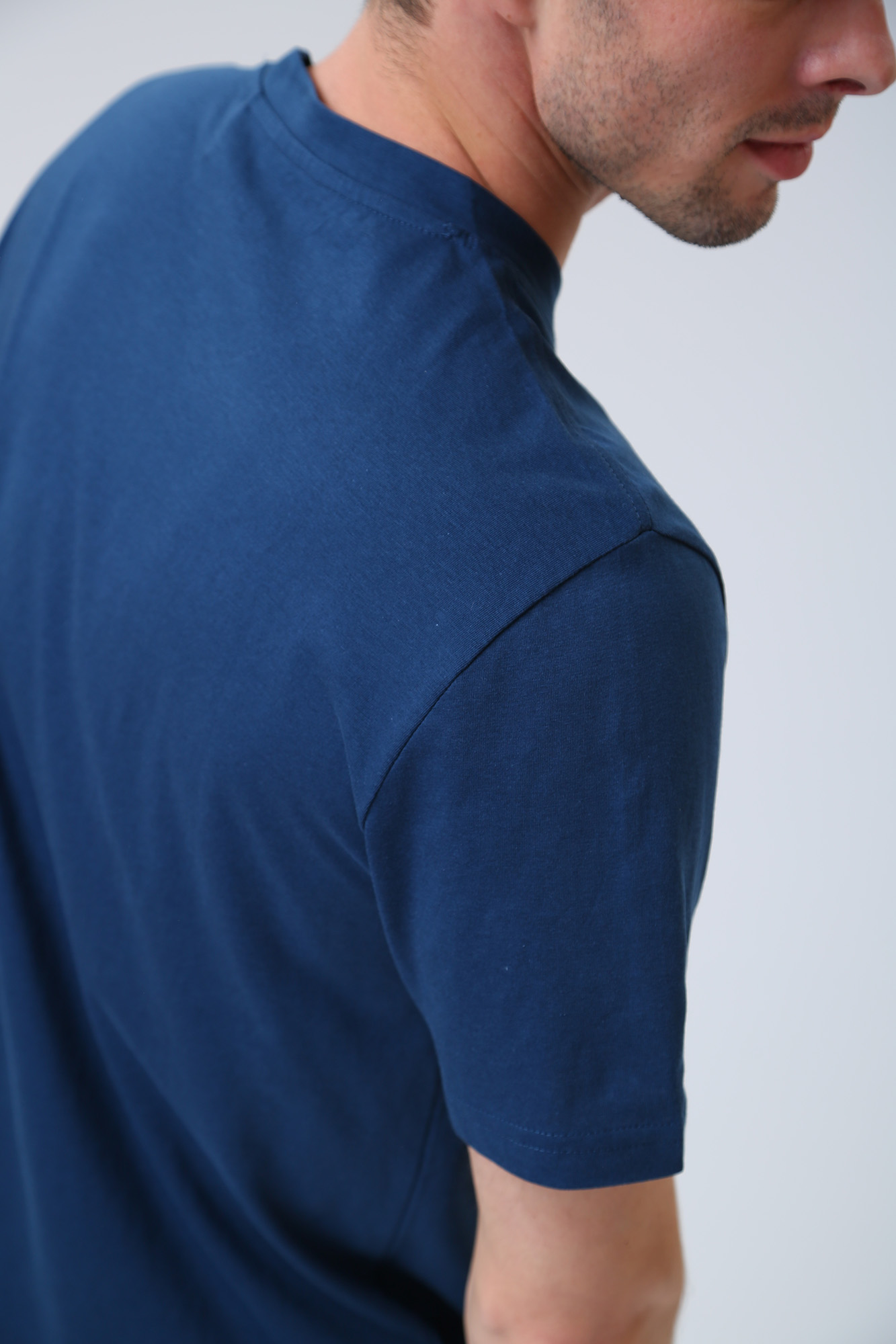 1013803 Футболка Mustang Синий