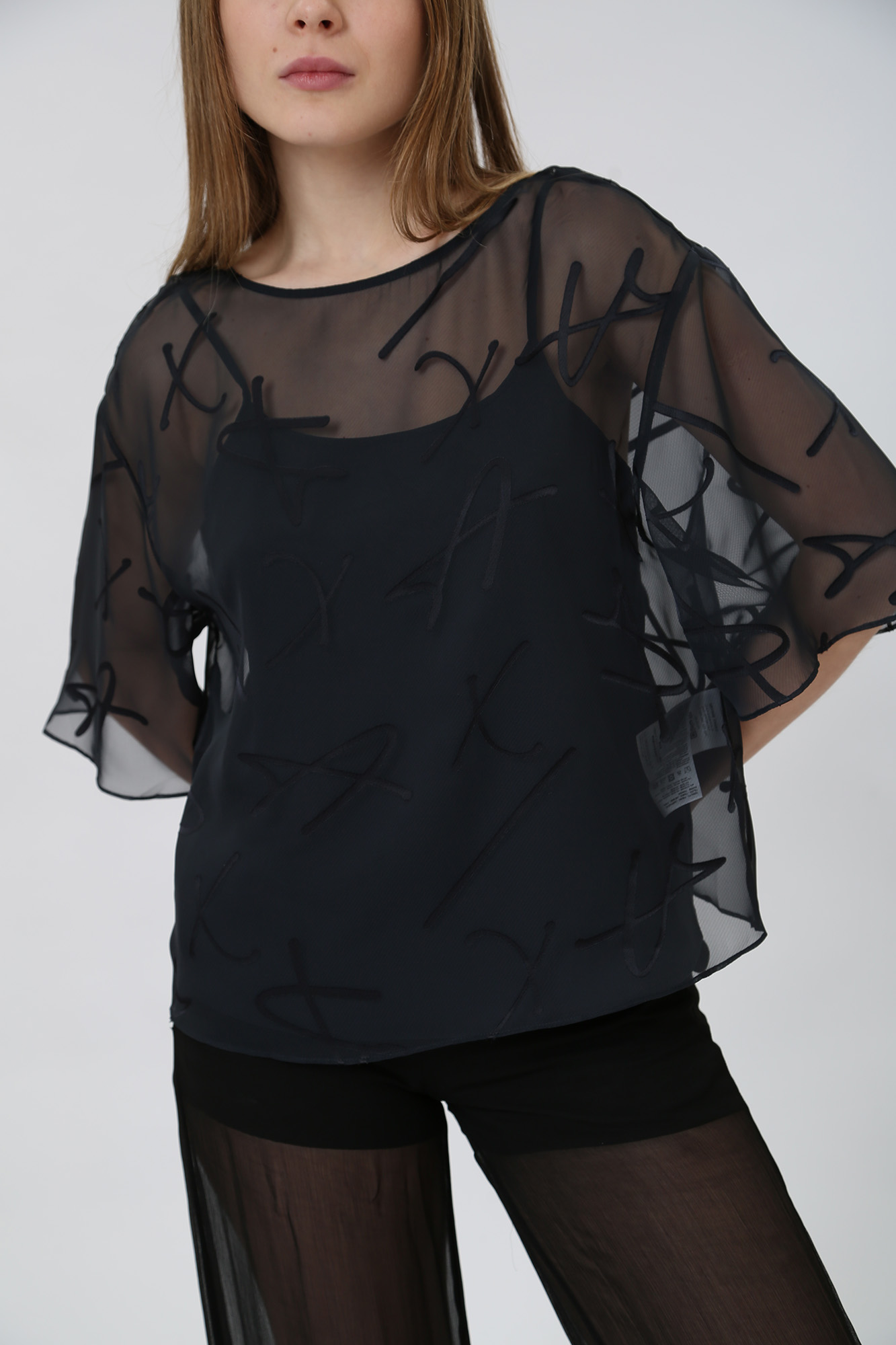 3RYH26_YN2KZ блузка armani exchange 