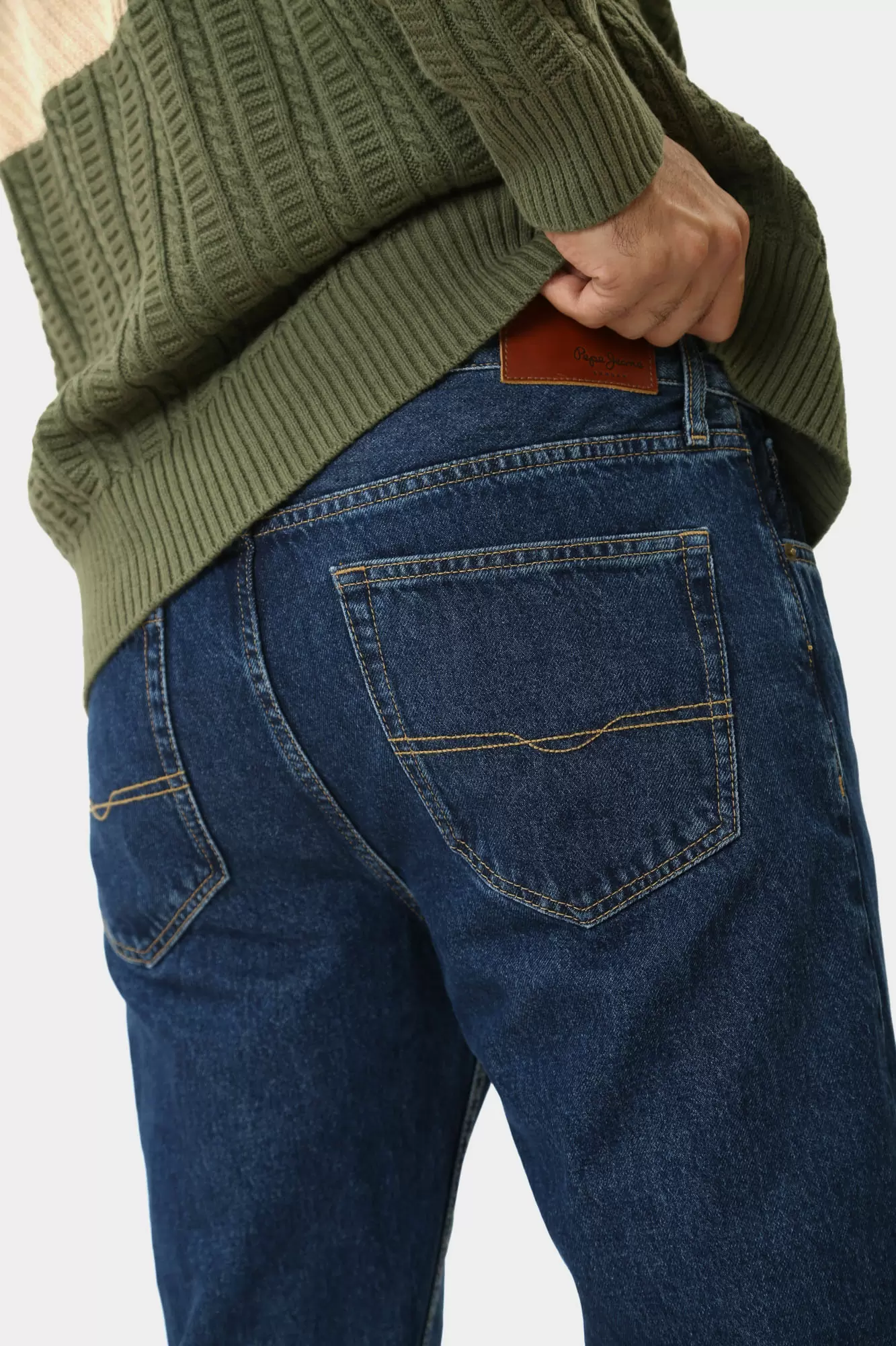 PM207394HW5 Брюки джинсовые Pepe Jeans Синий