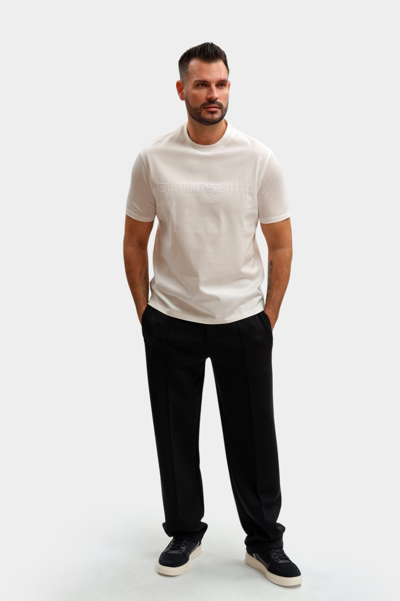 EM004593_AF10762 Футболка Emporio Armani Белый