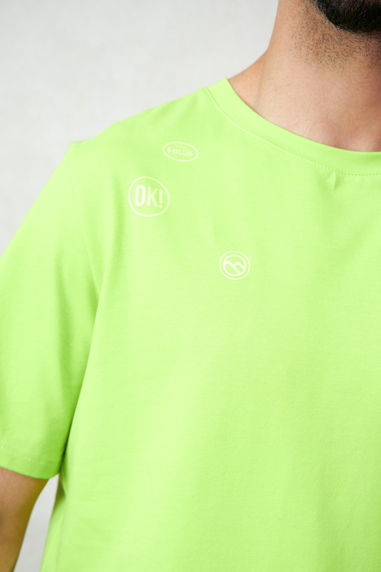 M-231-THT-22-0069 Футболка The Hills Салатовый