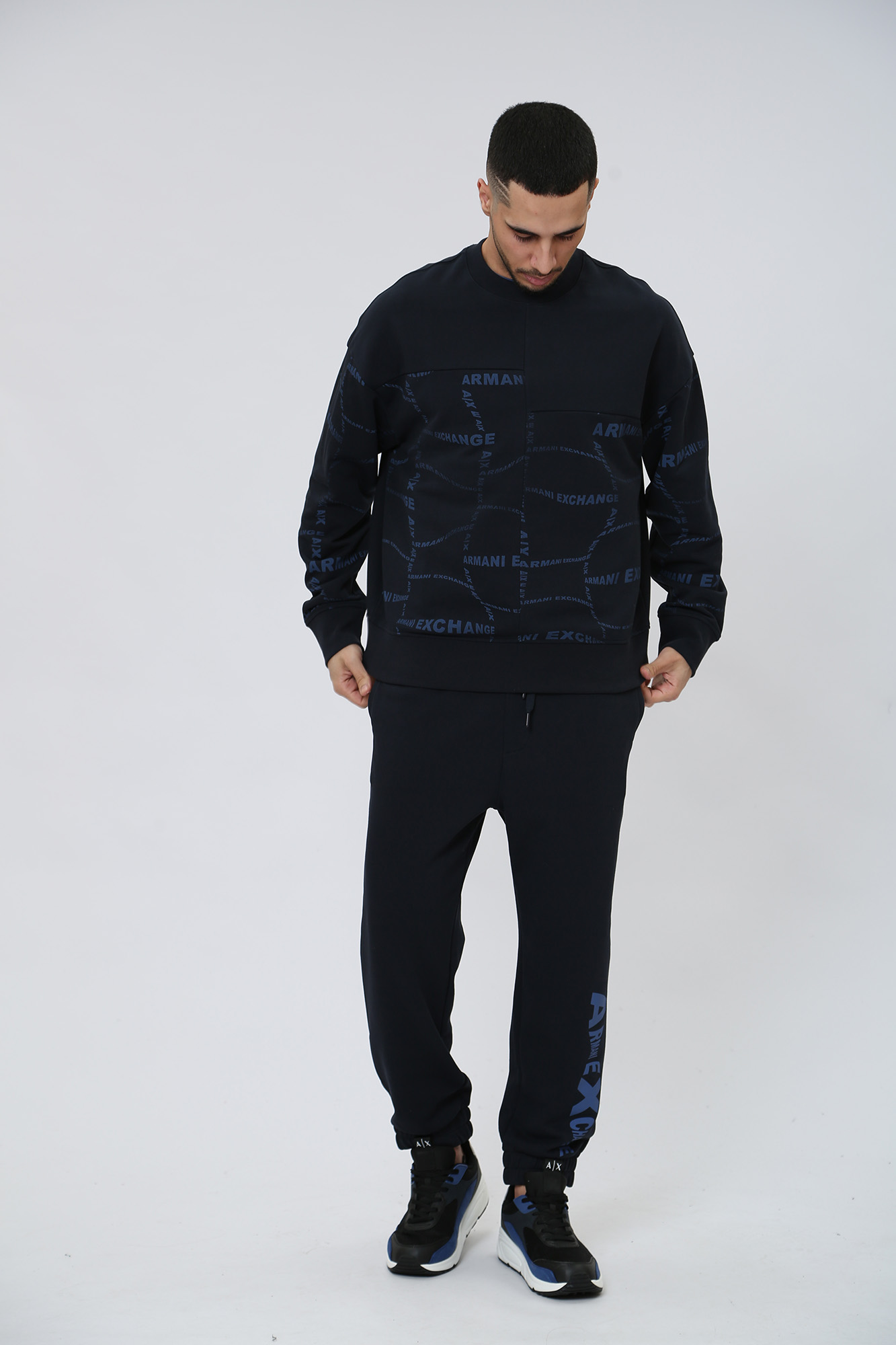 3RZMFA_ZJXAZ Свитшот Armani Exchange Синий