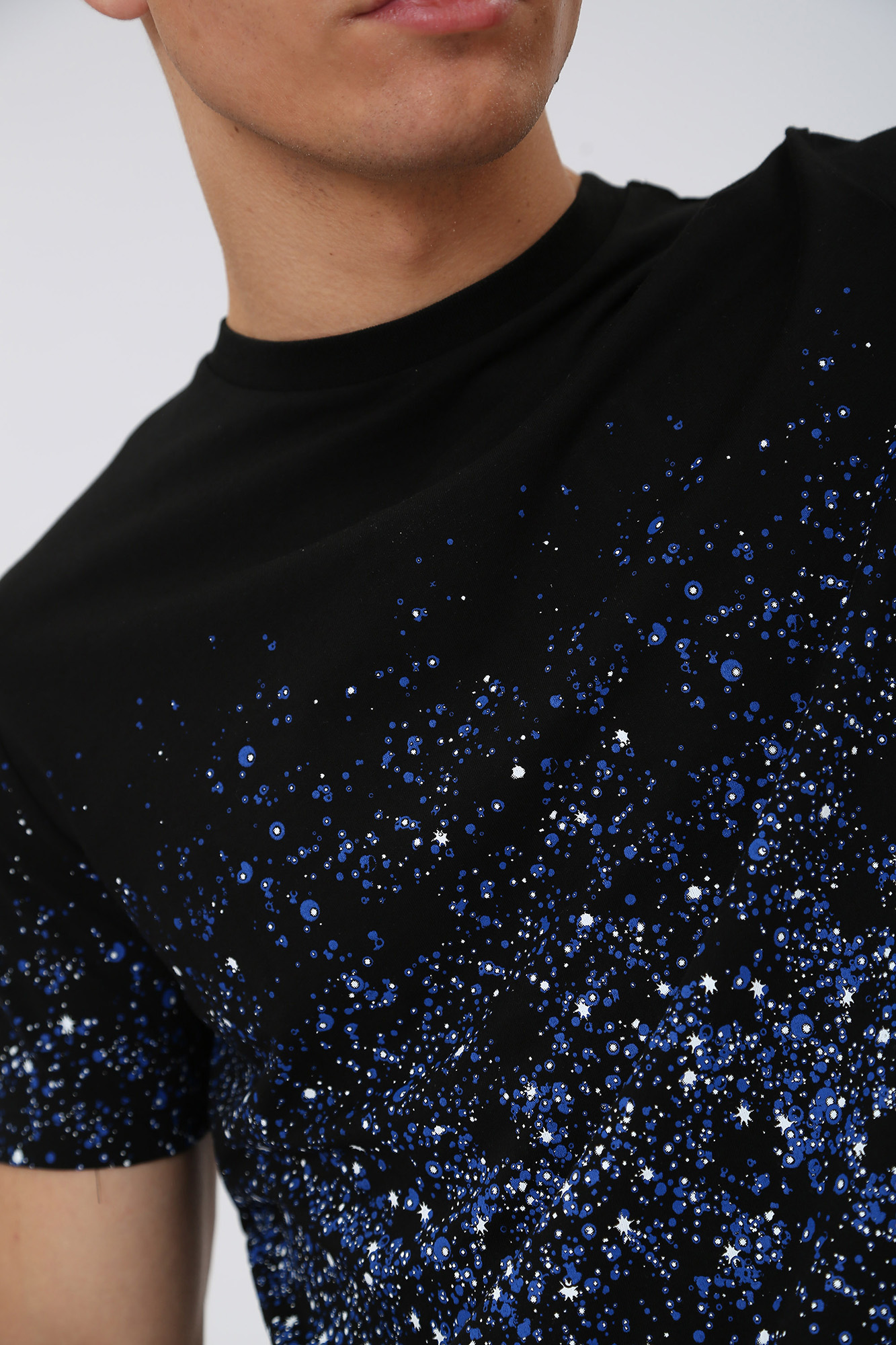 531224_755085 Футболка Karl Lagerfeld Голубой