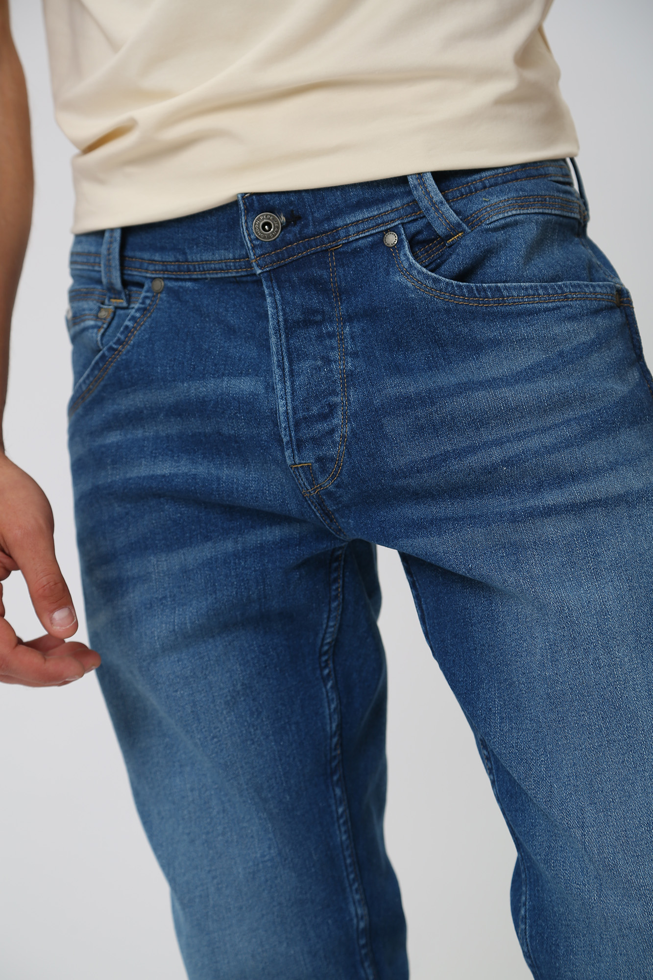 PM206325DN8 Брюки джинсовые Pepe Jeans Синий