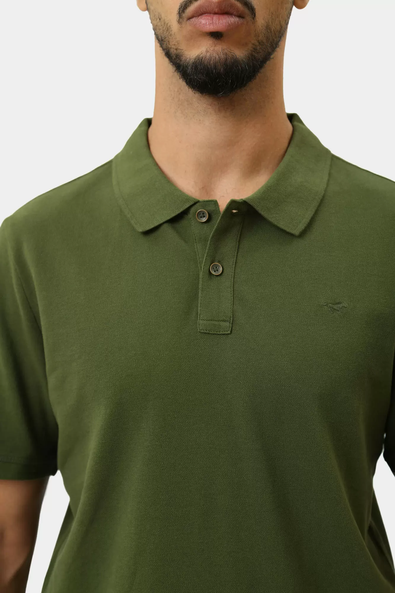 1015680 Поло Mustang Зеленый