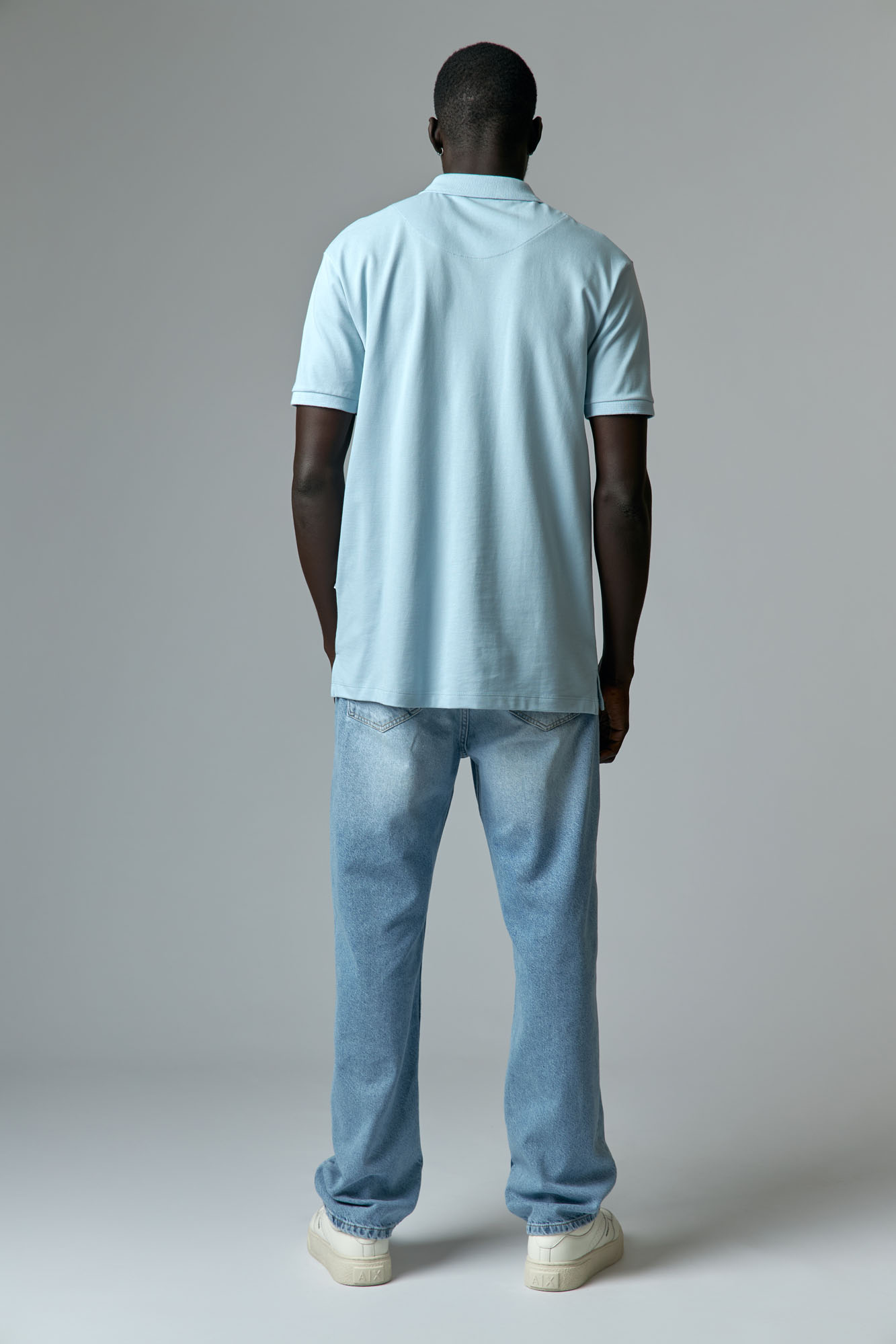 VM-ERK-54-403 Поло Van Mich Голубой