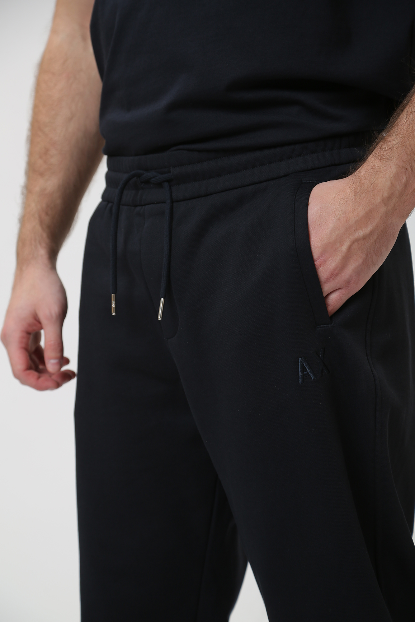 3DZPLF_ZJ4XZ Брюки спортивные Armani Exchange Синий