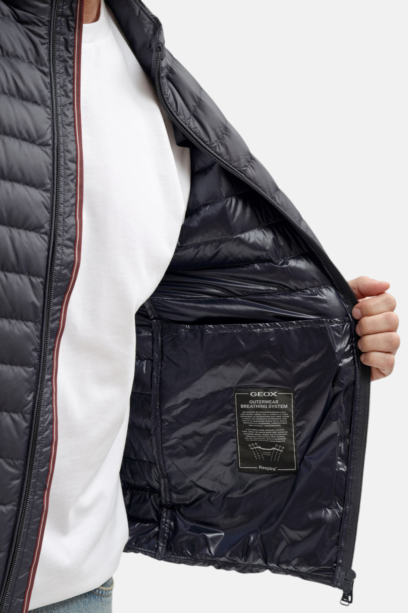 M6525DT3152F Пуховик Geox Синий