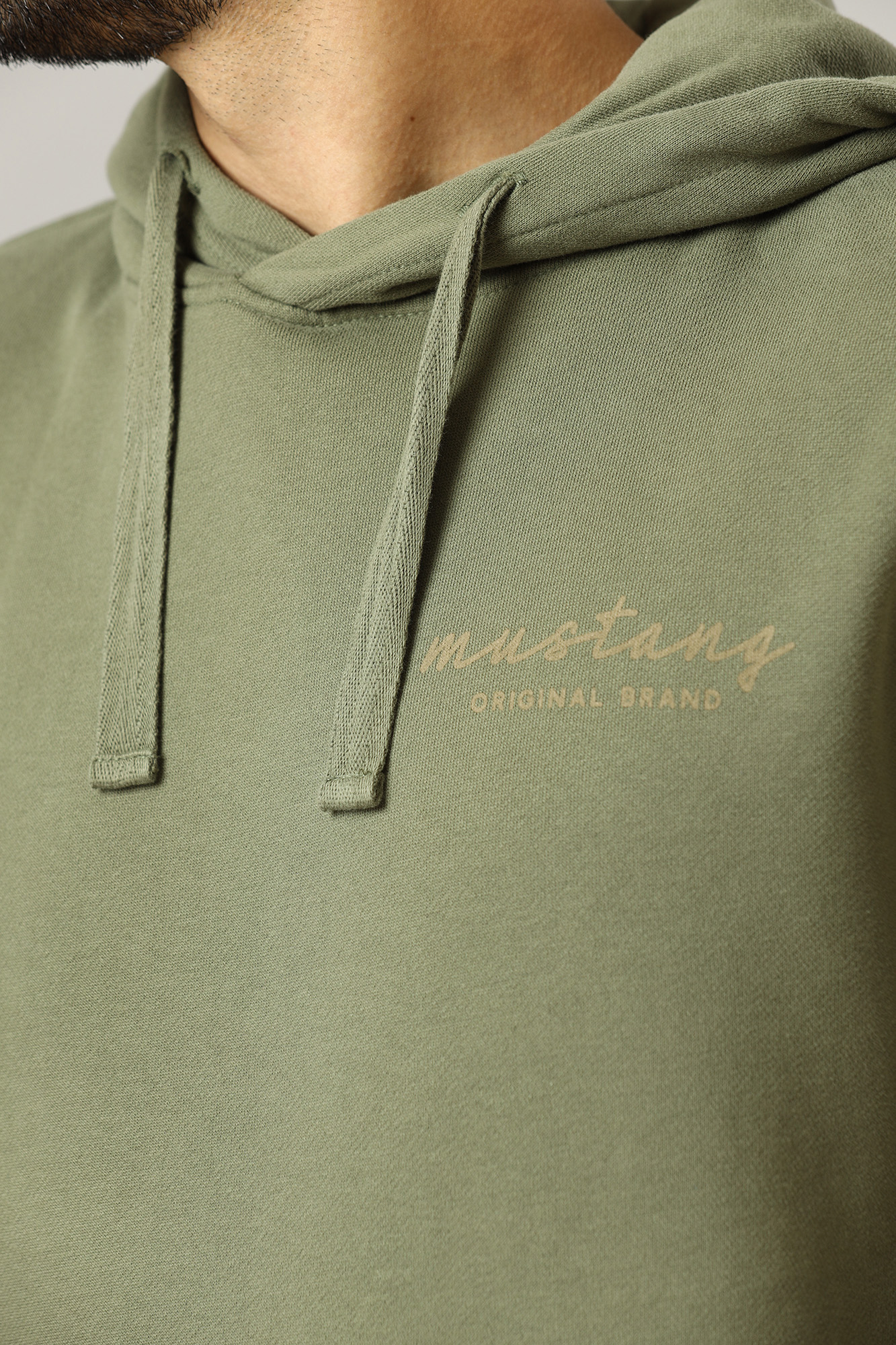 1012822 Худи Mustang Хаки