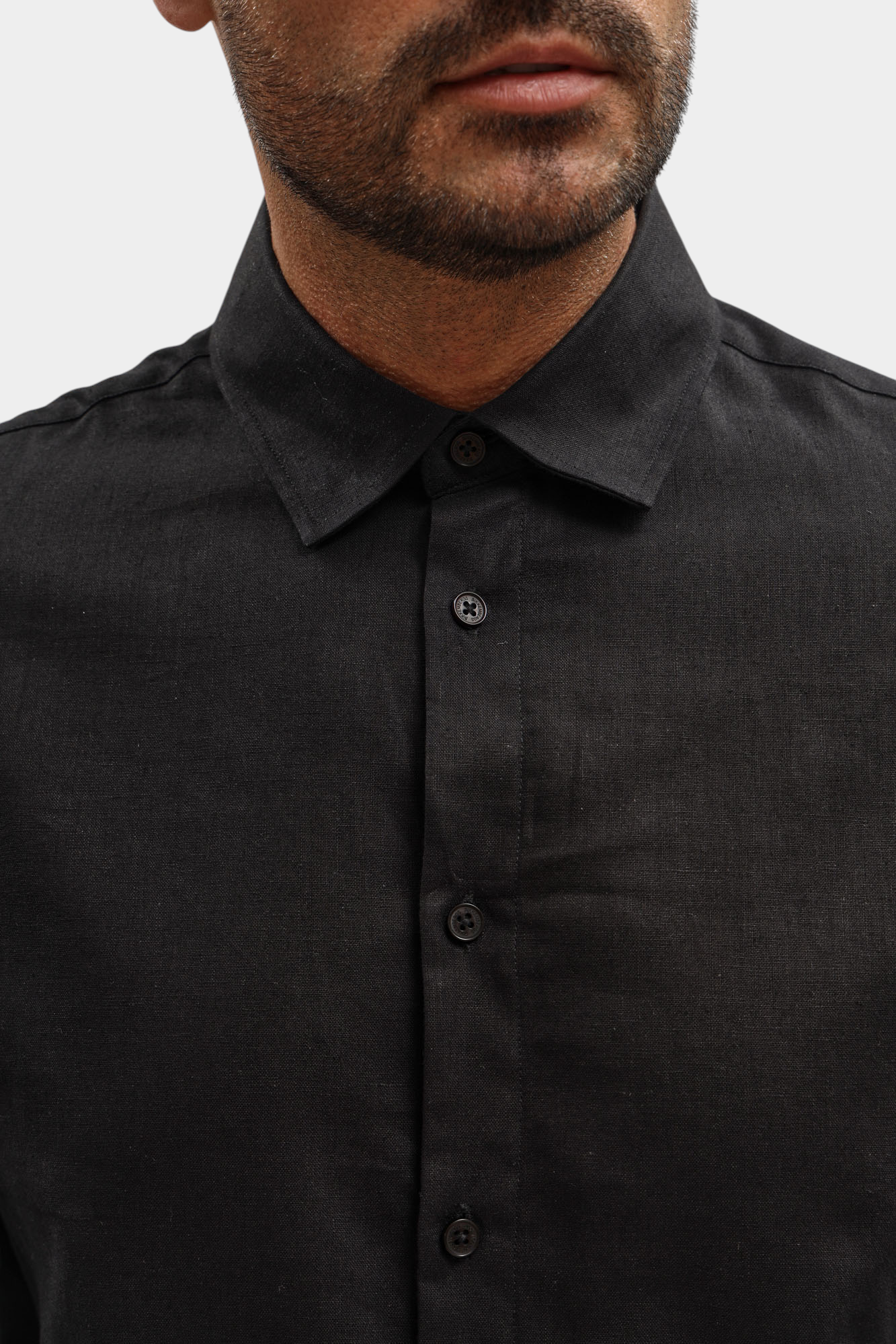 BMS1531 Рубашка Bikkembergs Черный