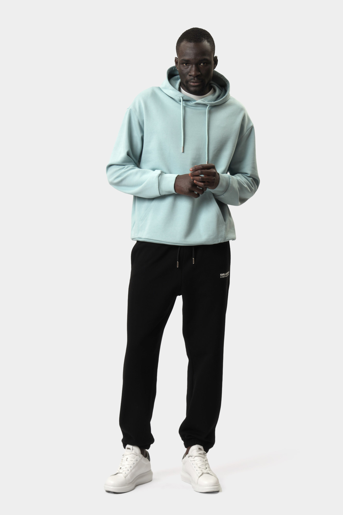 551904_705192 Худи Karl Lagerfeld Голубой