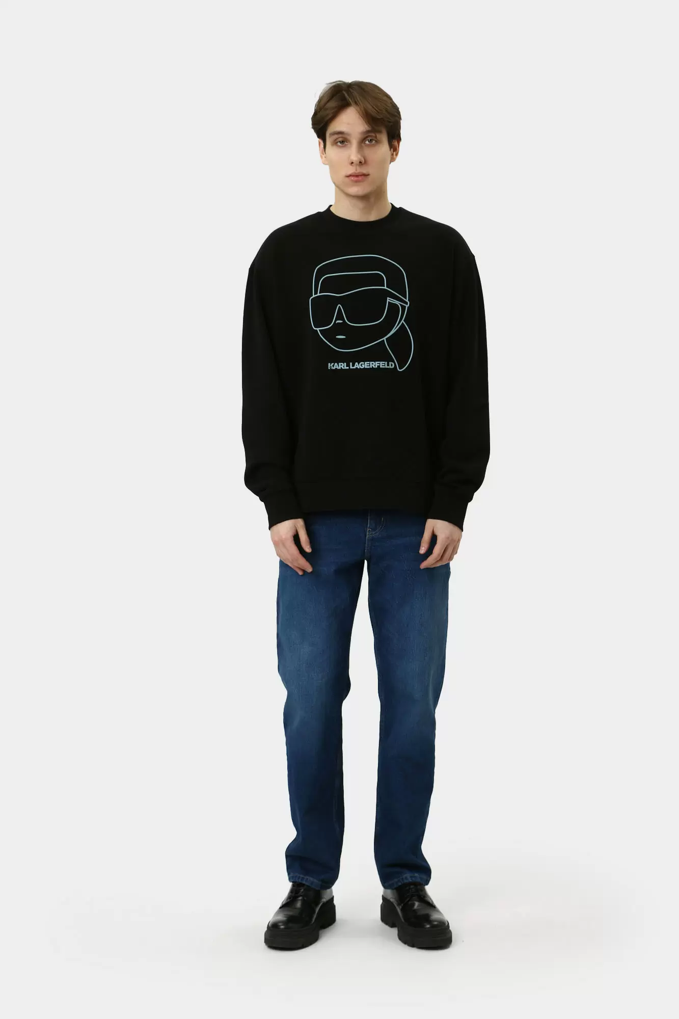 551900_705176 Свитшот Karl Lagerfeld Черный