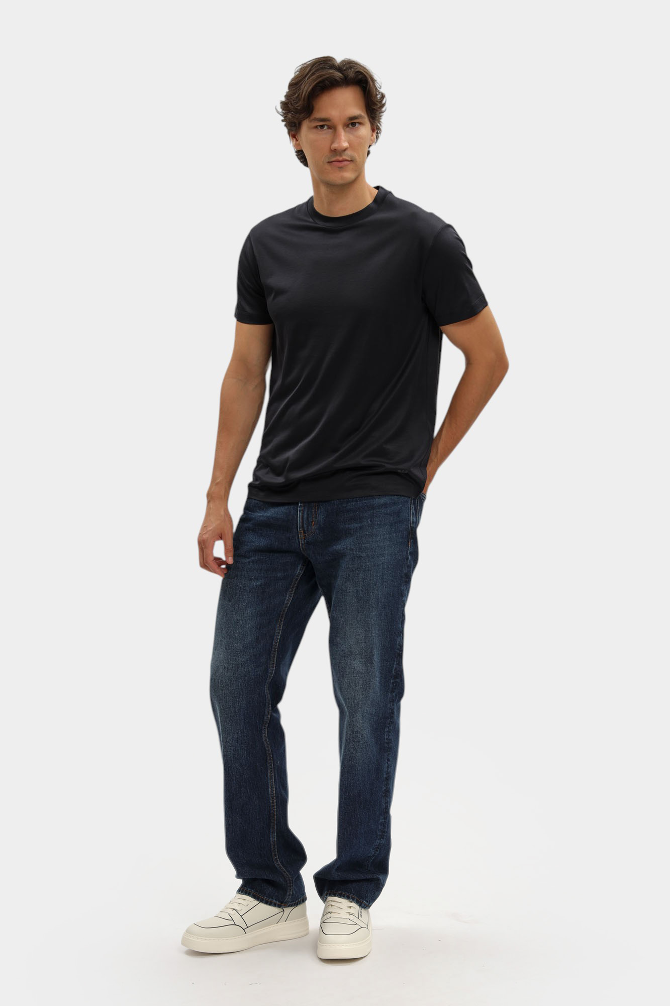 8N1TE8_1JUVZ Футболка Emporio Armani Голубой