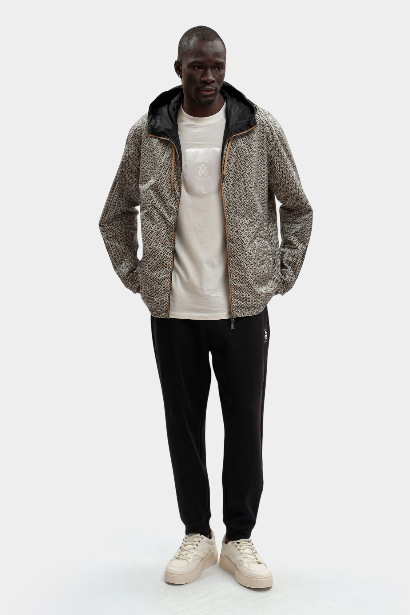 XM001830_AF18579 Ветровка Armani Exchange Бежевый