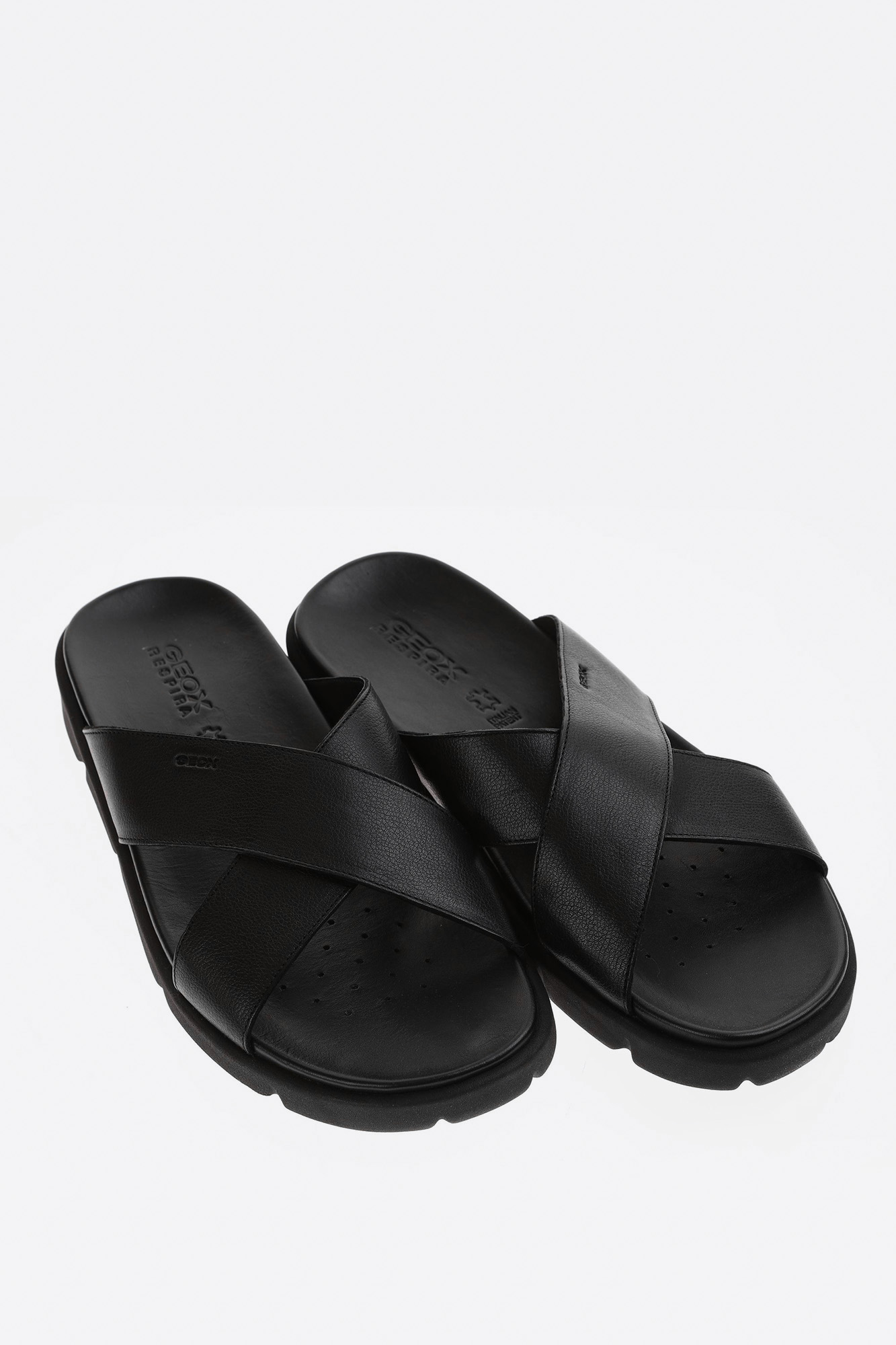 U15BGC0003C Шлепки Geox Черный