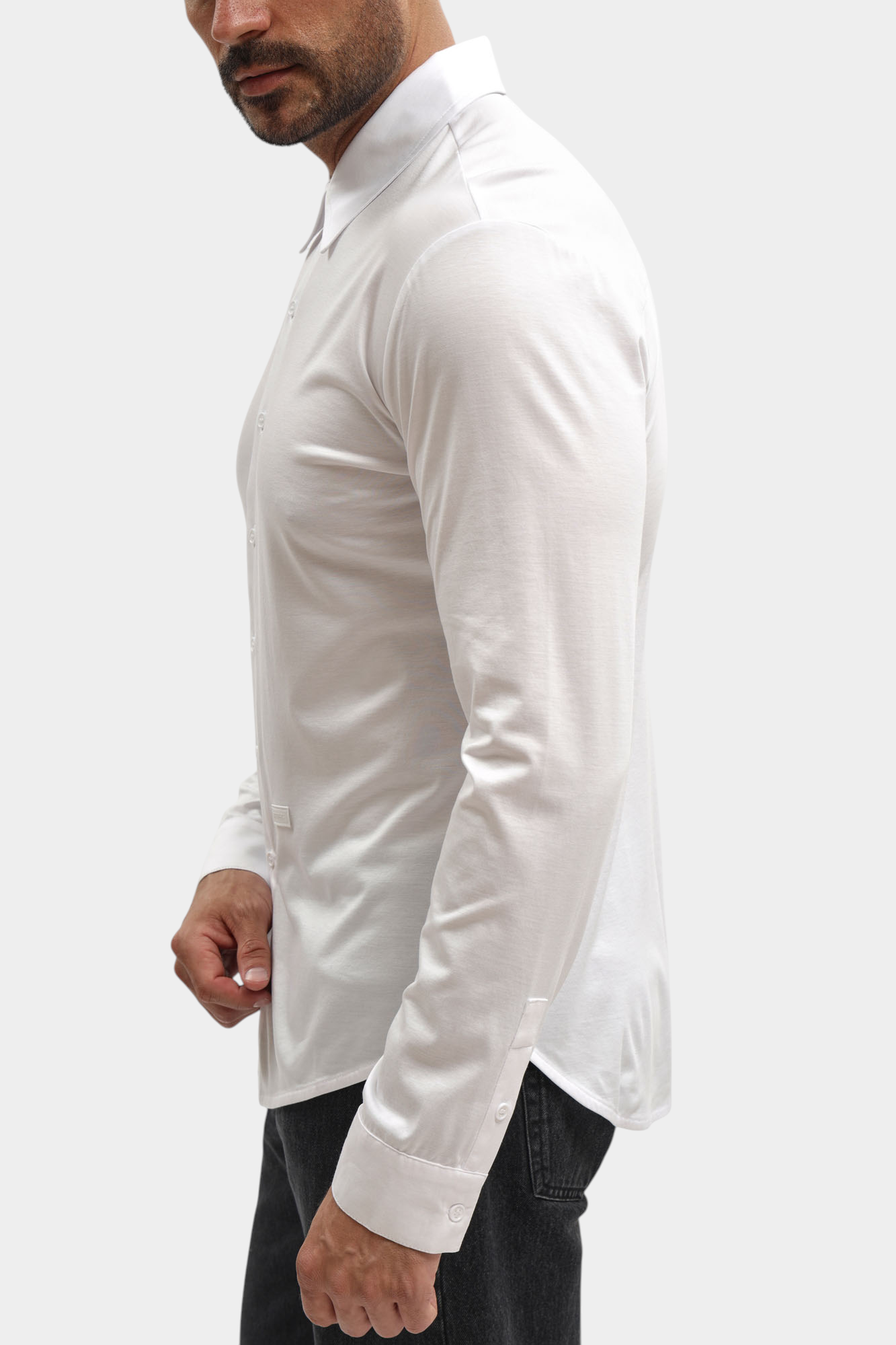 BMS1424 Рубашка Bikkembergs Белый