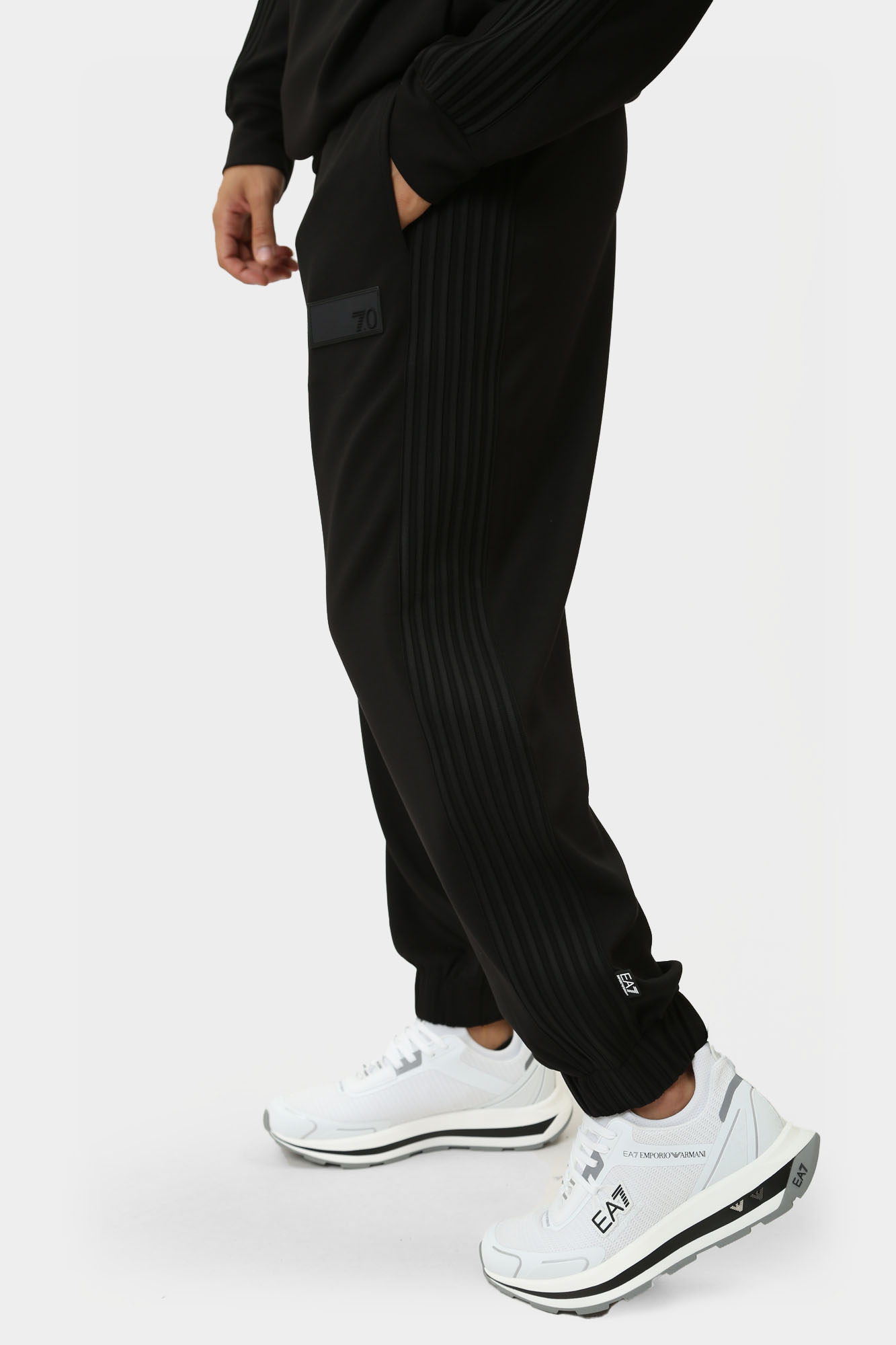 6DUP02_PJZKZ_1200 Брюки спортивные EA7 Черный