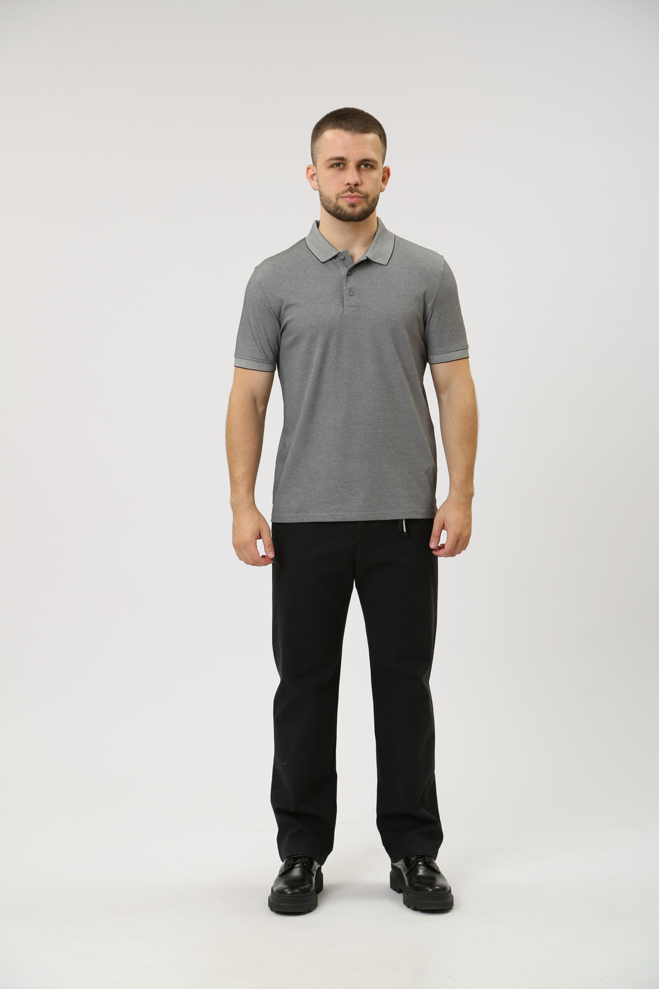 30041141_10017547 Поло Strellson Черный